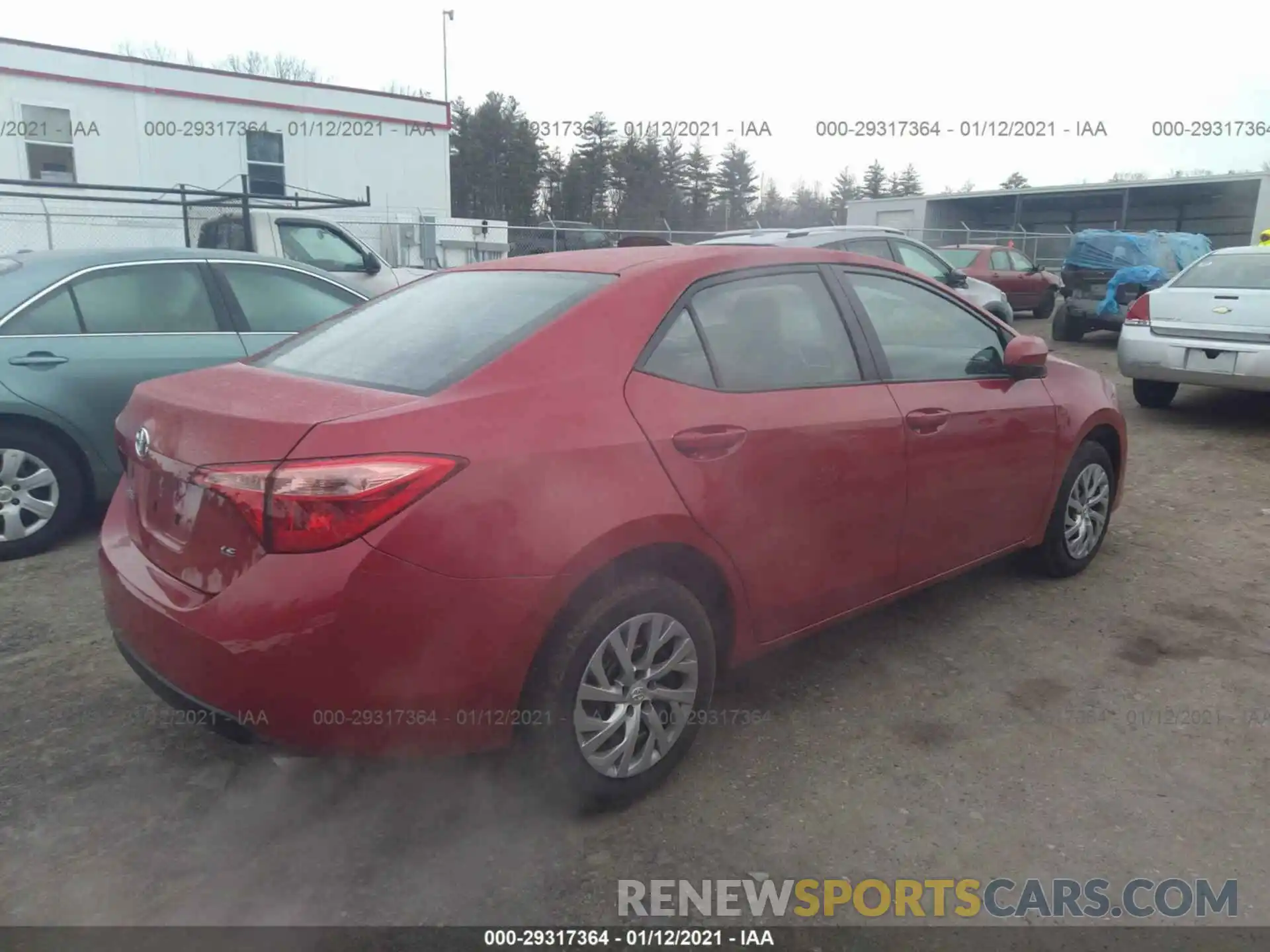 4 Photograph of a damaged car 2T1BURHE3KC208187 TOYOTA COROLLA 2019