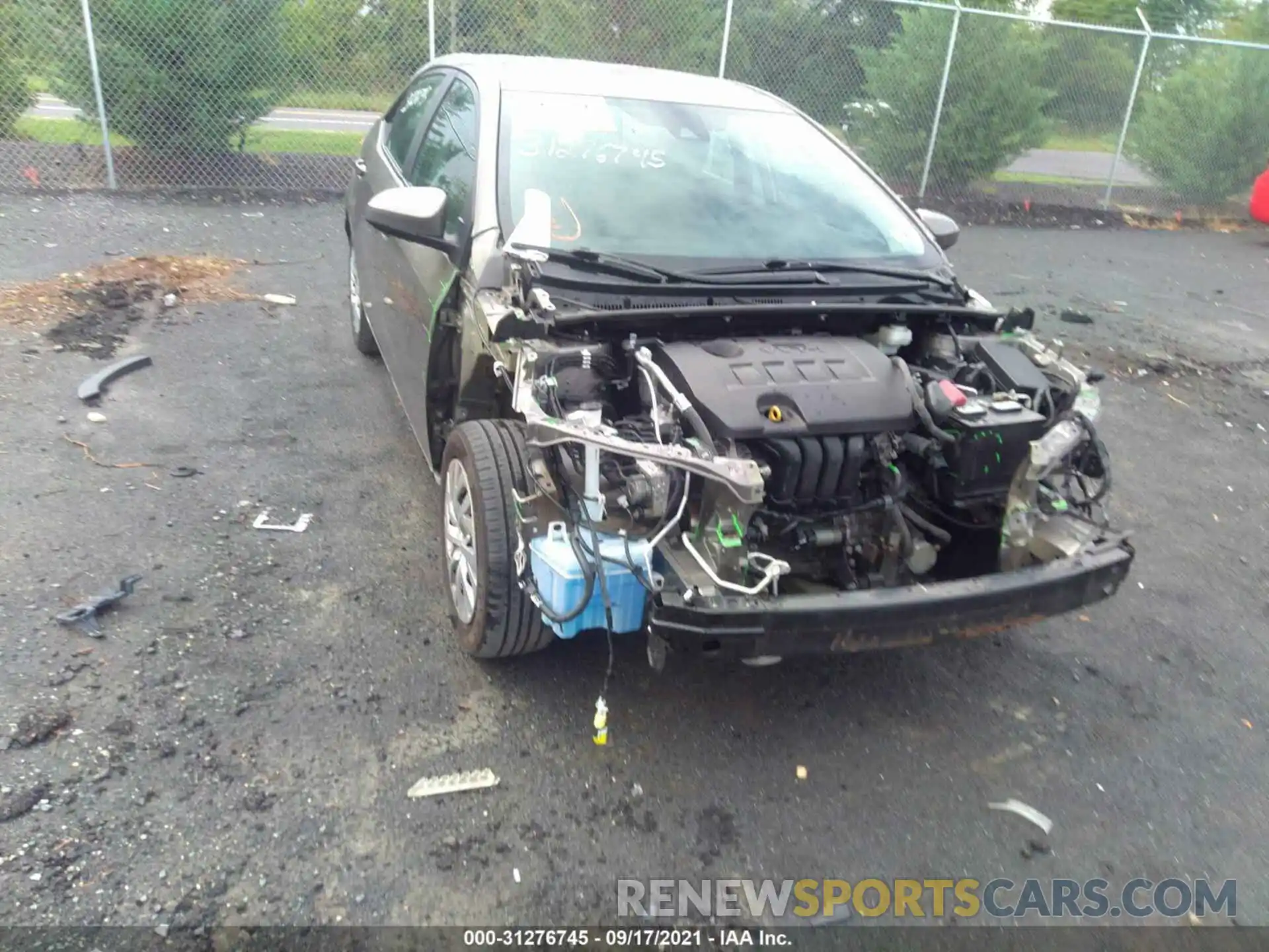 6 Photograph of a damaged car 2T1BURHE3KC208254 TOYOTA COROLLA 2019