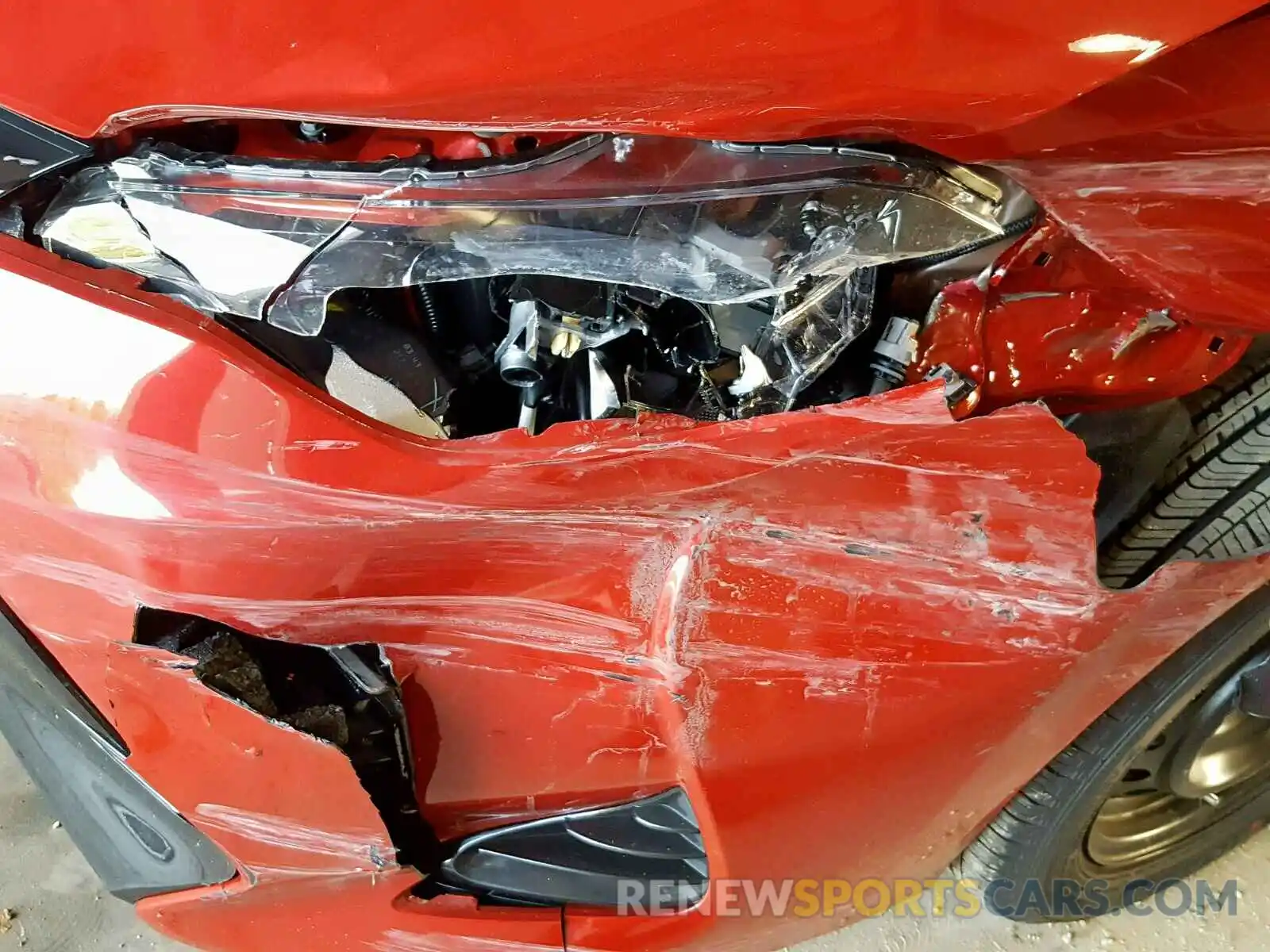 9 Photograph of a damaged car 2T1BURHE3KC208741 TOYOTA COROLLA 2019