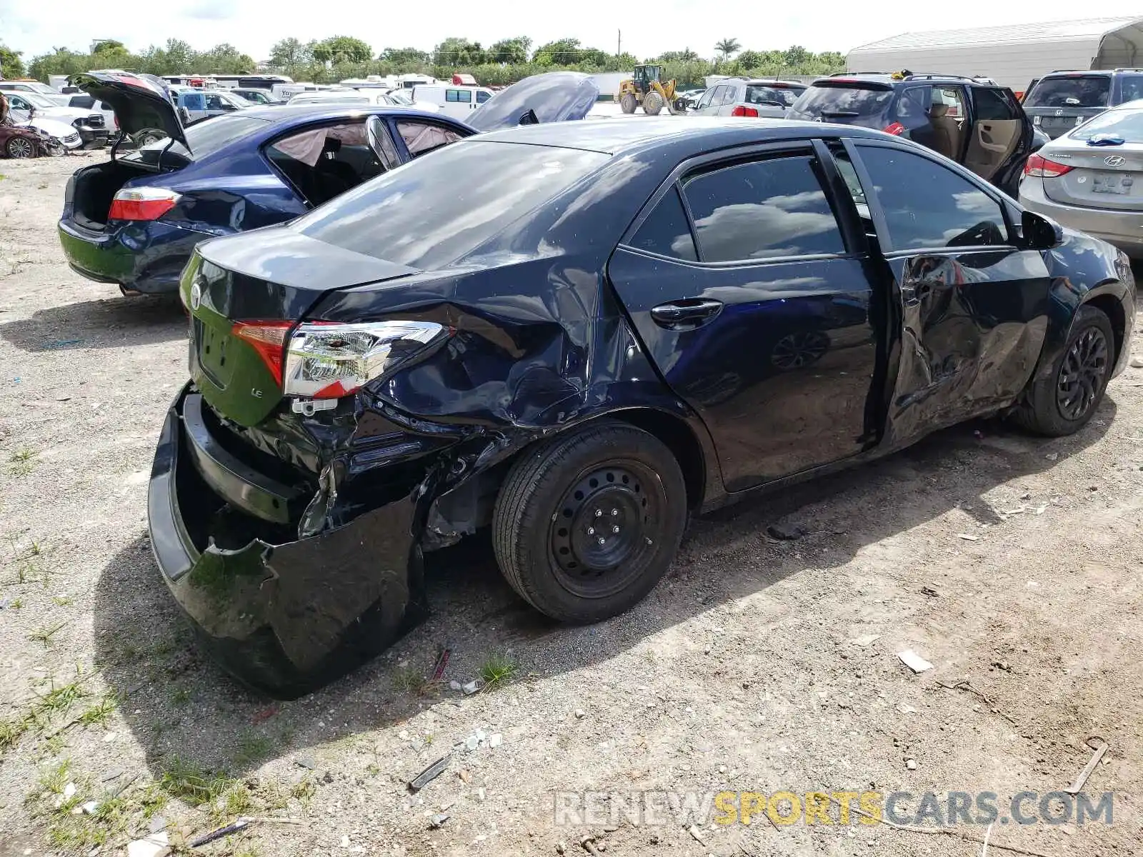 9 Фотография поврежденного автомобиля 2T1BURHE3KC209369 TOYOTA COROLLA 2019