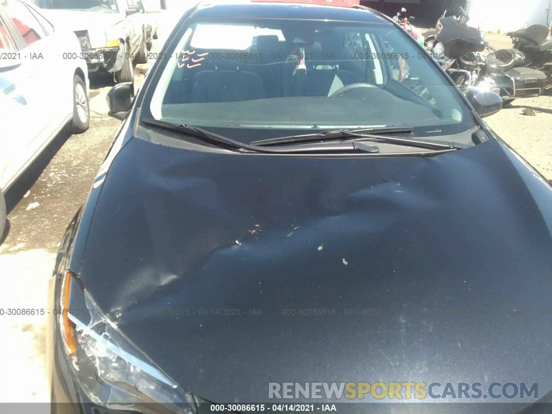 6 Photograph of a damaged car 2T1BURHE3KC209467 TOYOTA COROLLA 2019