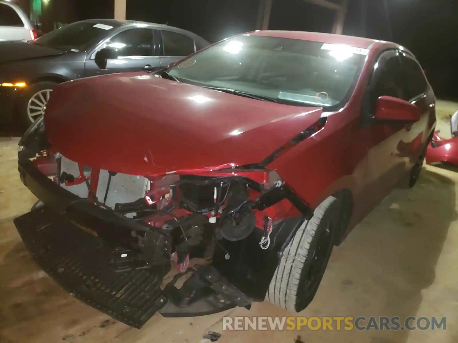 2 Photograph of a damaged car 2T1BURHE3KC210019 TOYOTA COROLLA 2019