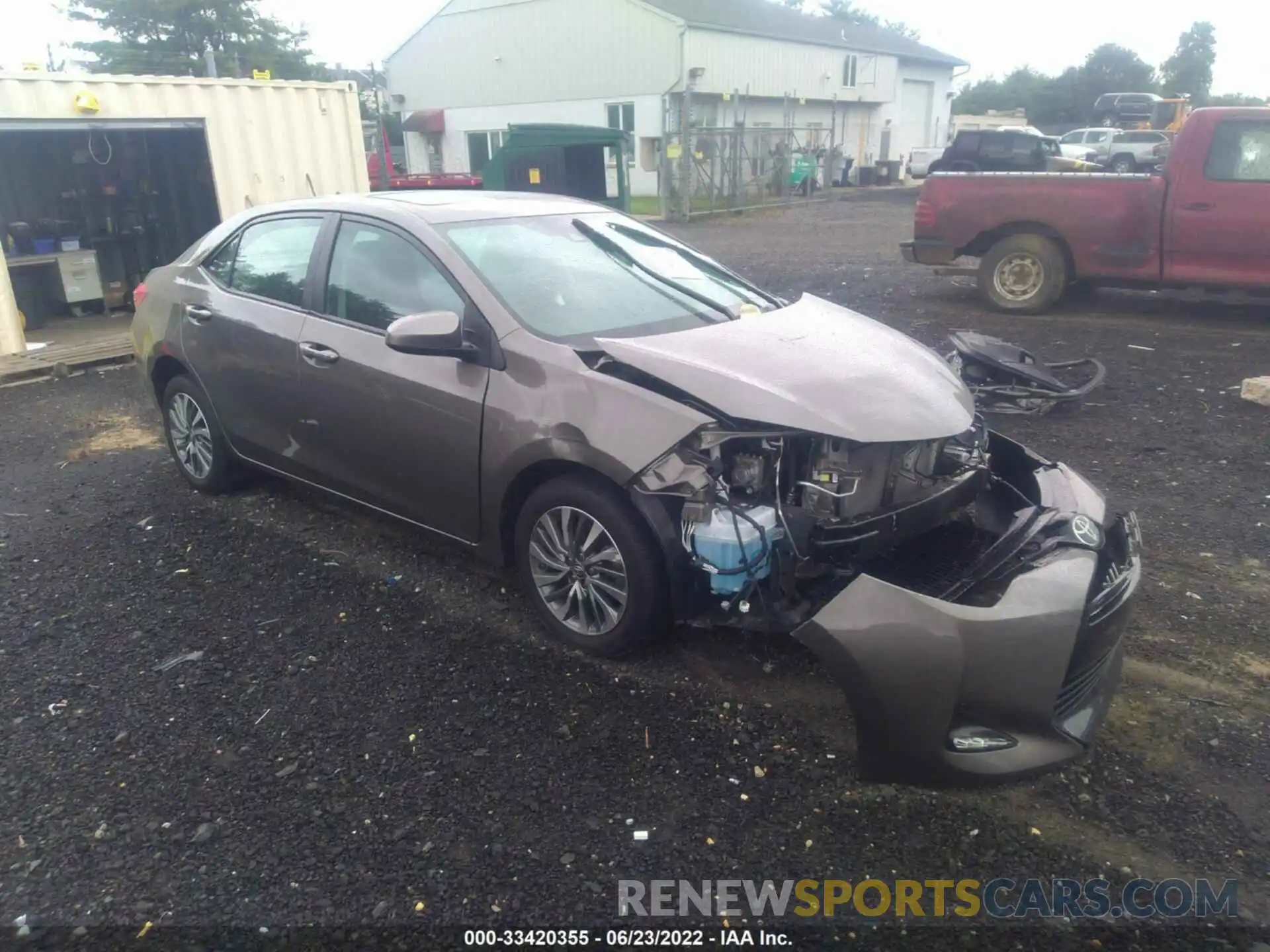 1 Photograph of a damaged car 2T1BURHE3KC210439 TOYOTA COROLLA 2019