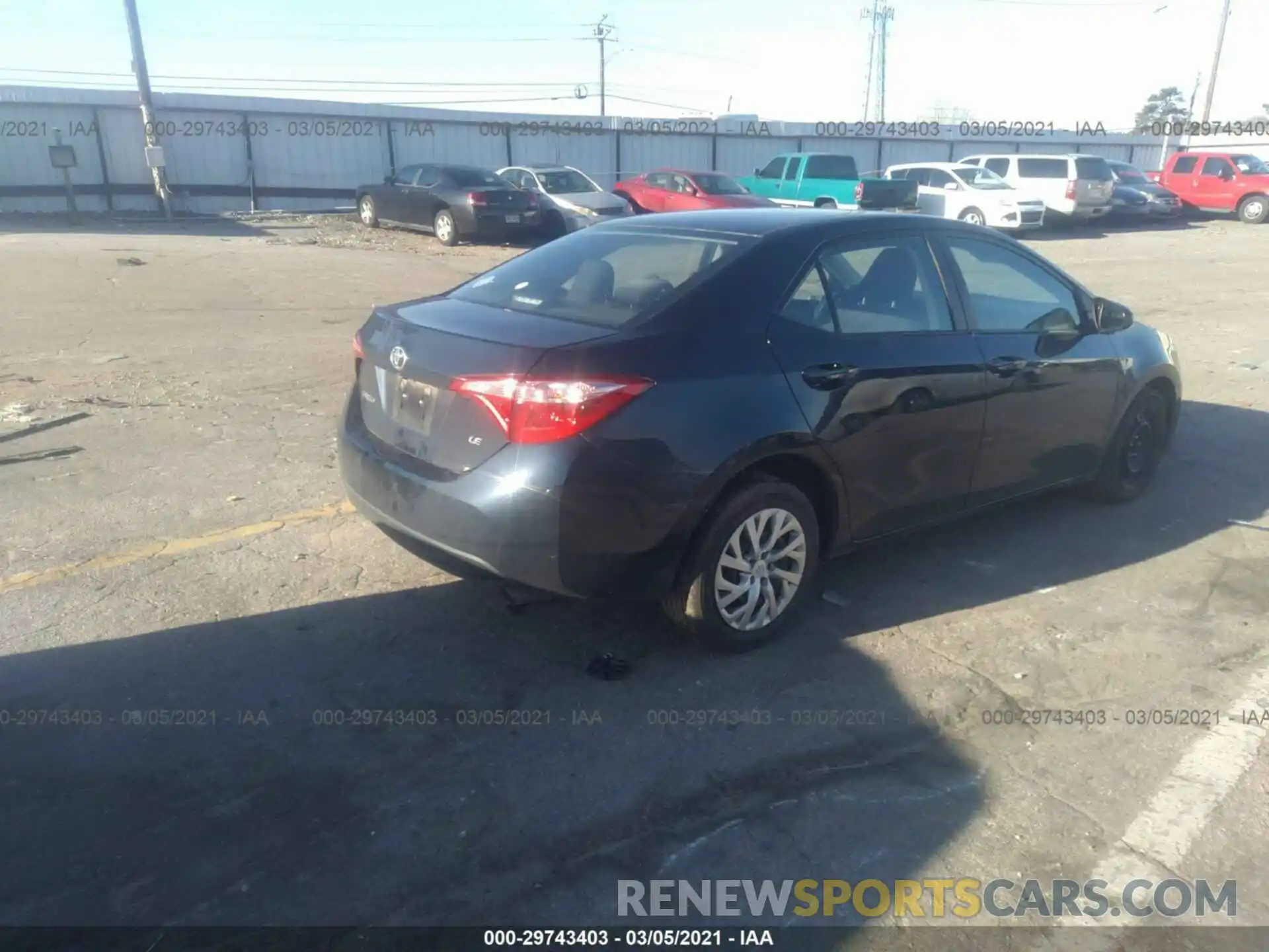 4 Photograph of a damaged car 2T1BURHE3KC210831 TOYOTA COROLLA 2019