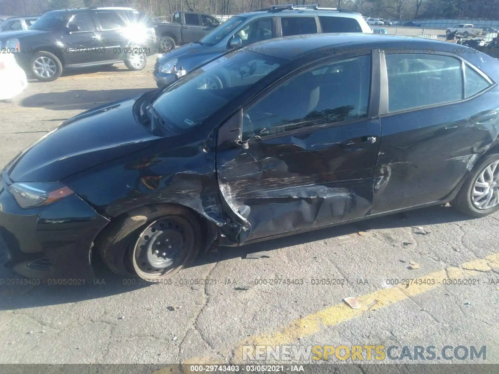 6 Photograph of a damaged car 2T1BURHE3KC210831 TOYOTA COROLLA 2019