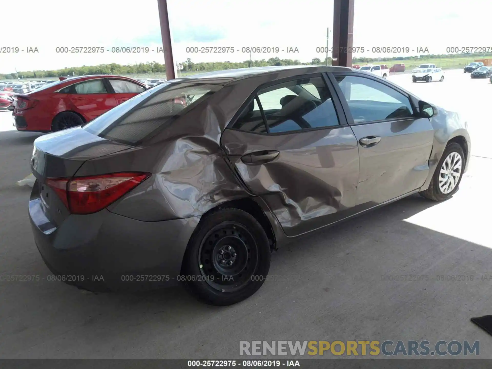 4 Photograph of a damaged car 2T1BURHE3KC210859 TOYOTA COROLLA 2019