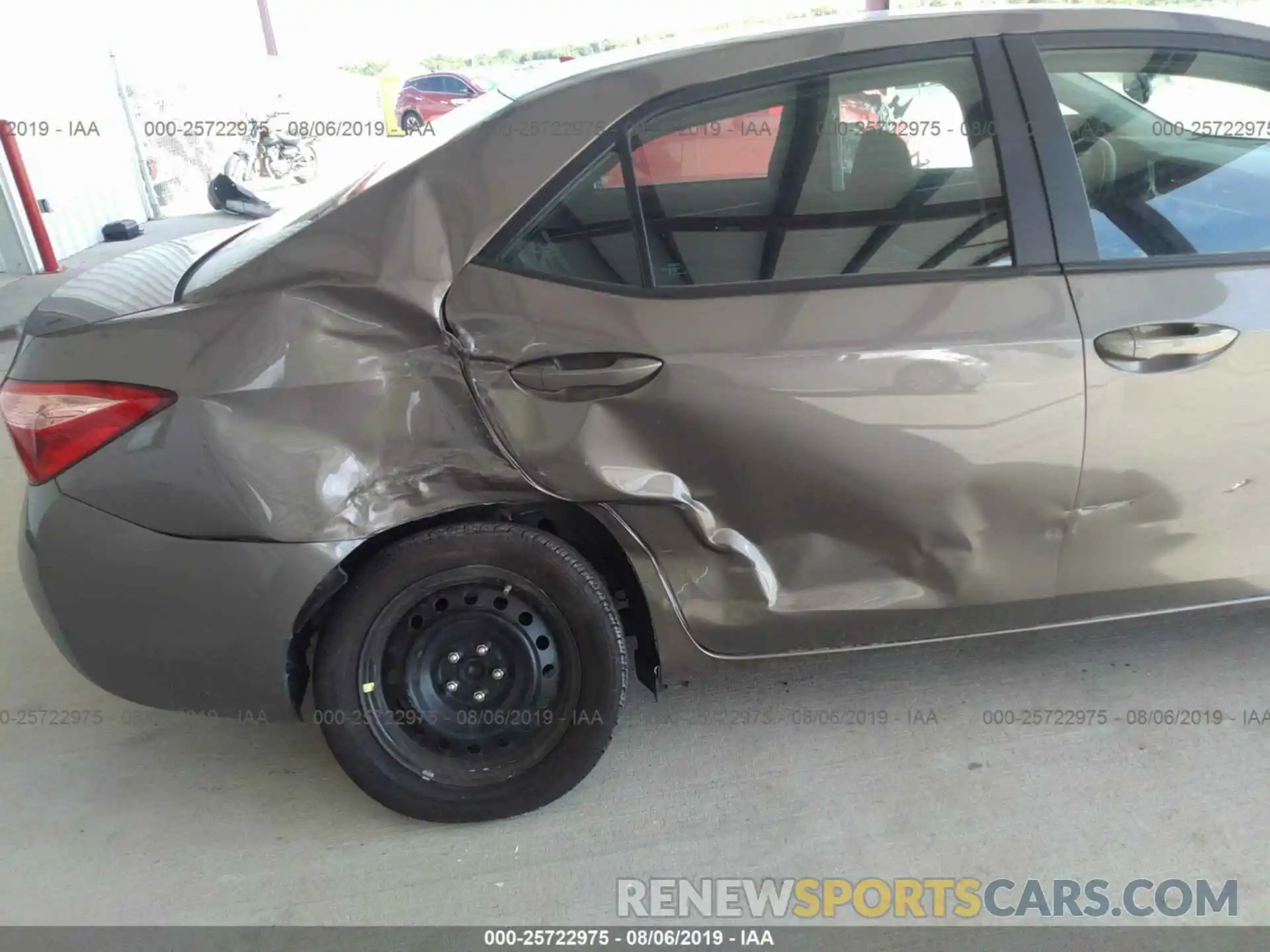 6 Photograph of a damaged car 2T1BURHE3KC210859 TOYOTA COROLLA 2019