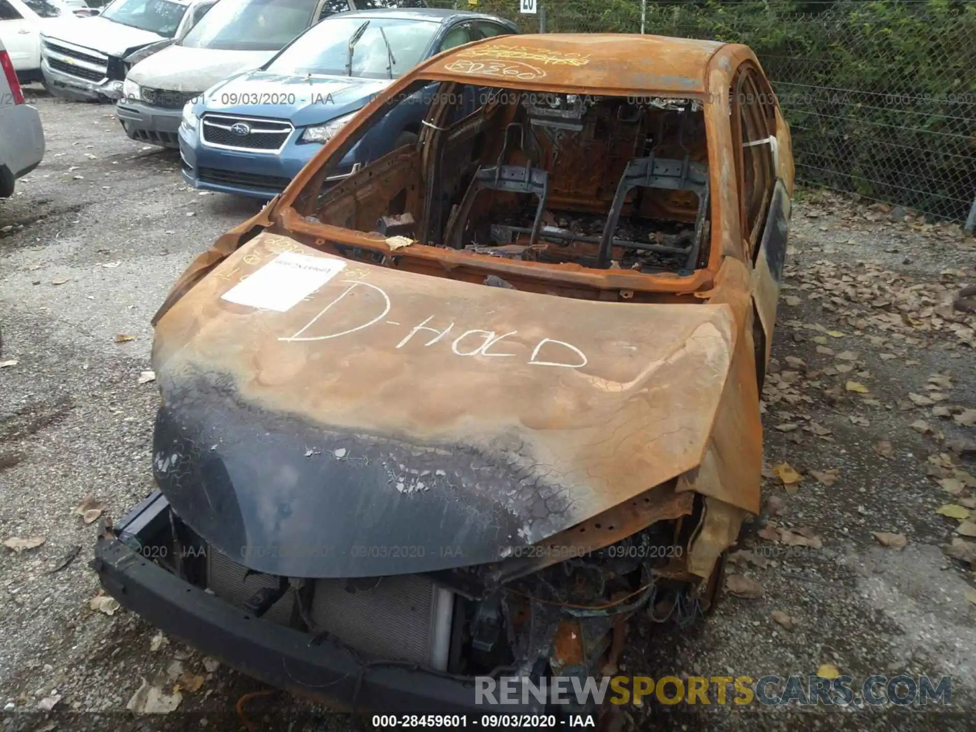 6 Photograph of a damaged car 2T1BURHE3KC210912 TOYOTA COROLLA 2019