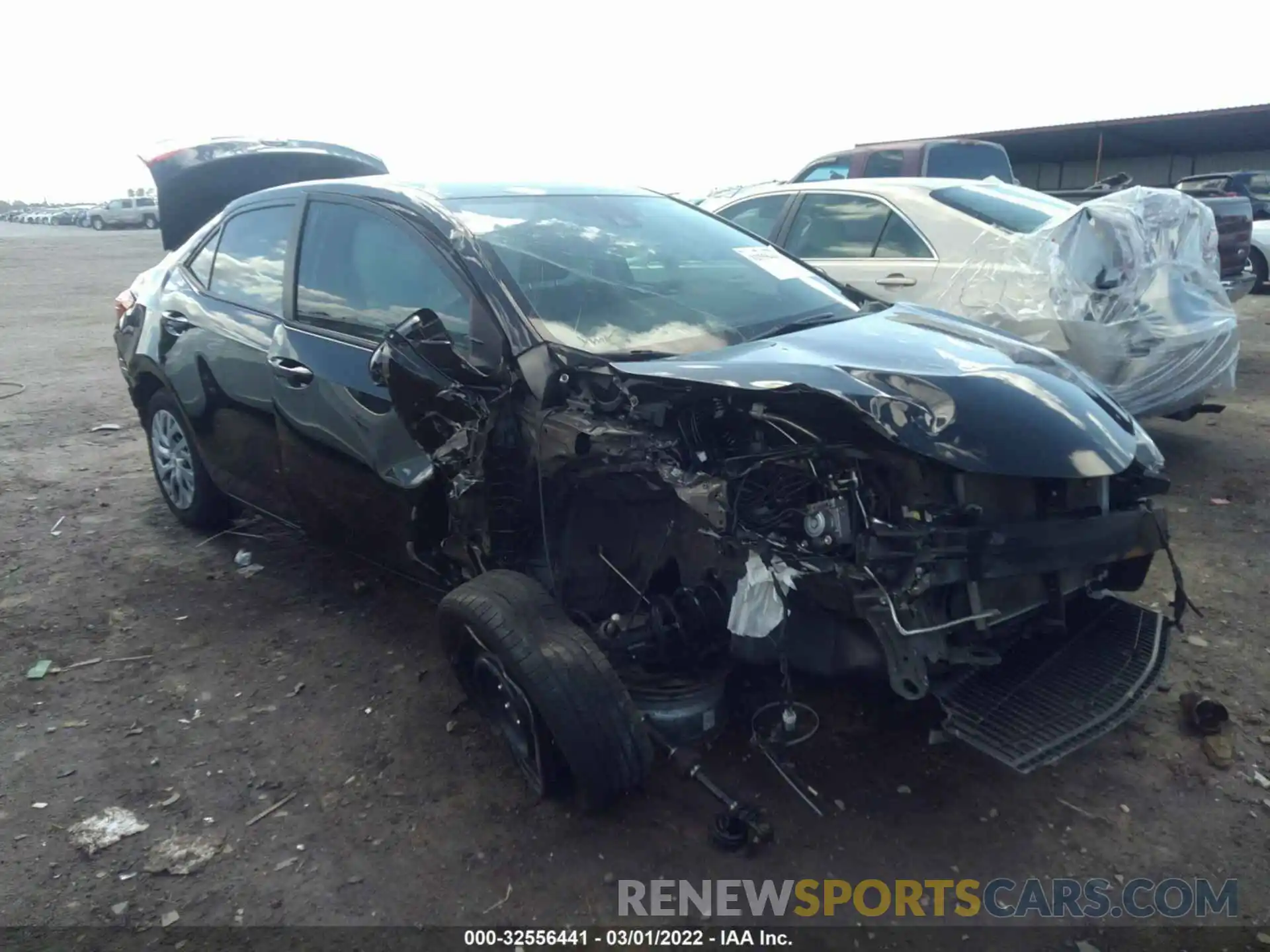 1 Photograph of a damaged car 2T1BURHE3KC210957 TOYOTA COROLLA 2019