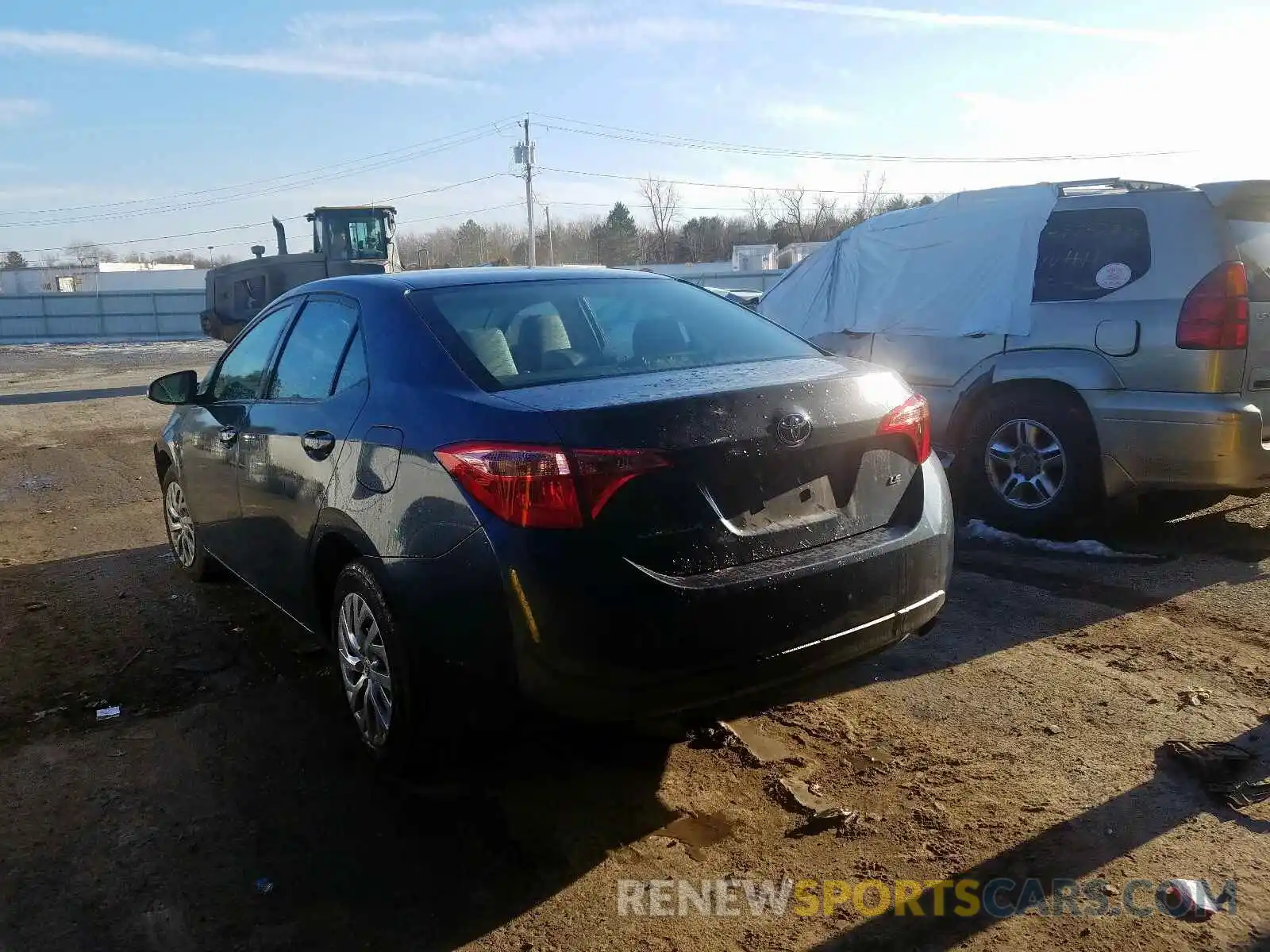 3 Photograph of a damaged car 2T1BURHE3KC211140 TOYOTA COROLLA 2019