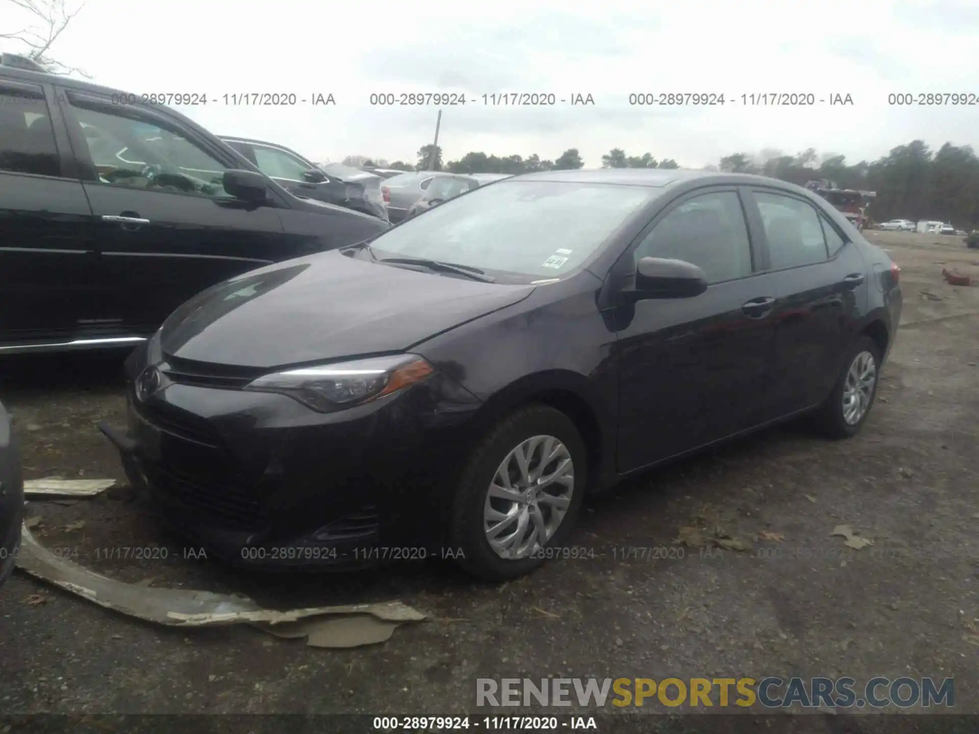 2 Photograph of a damaged car 2T1BURHE3KC213261 TOYOTA COROLLA 2019