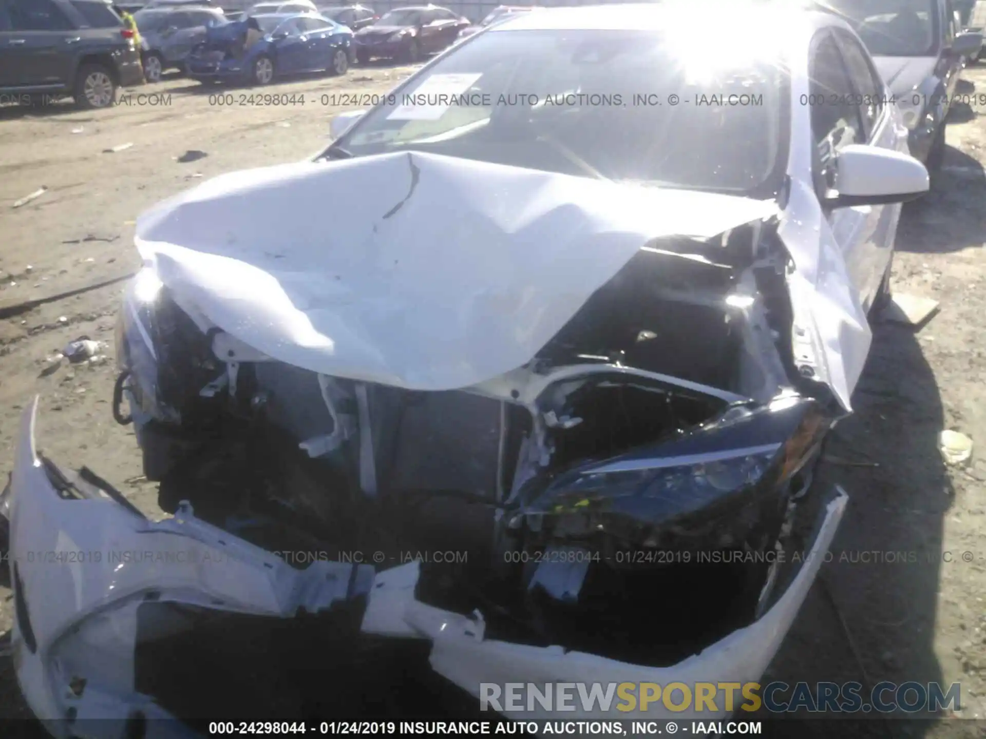 6 Photograph of a damaged car 2T1BURHE3KC213633 TOYOTA COROLLA 2019