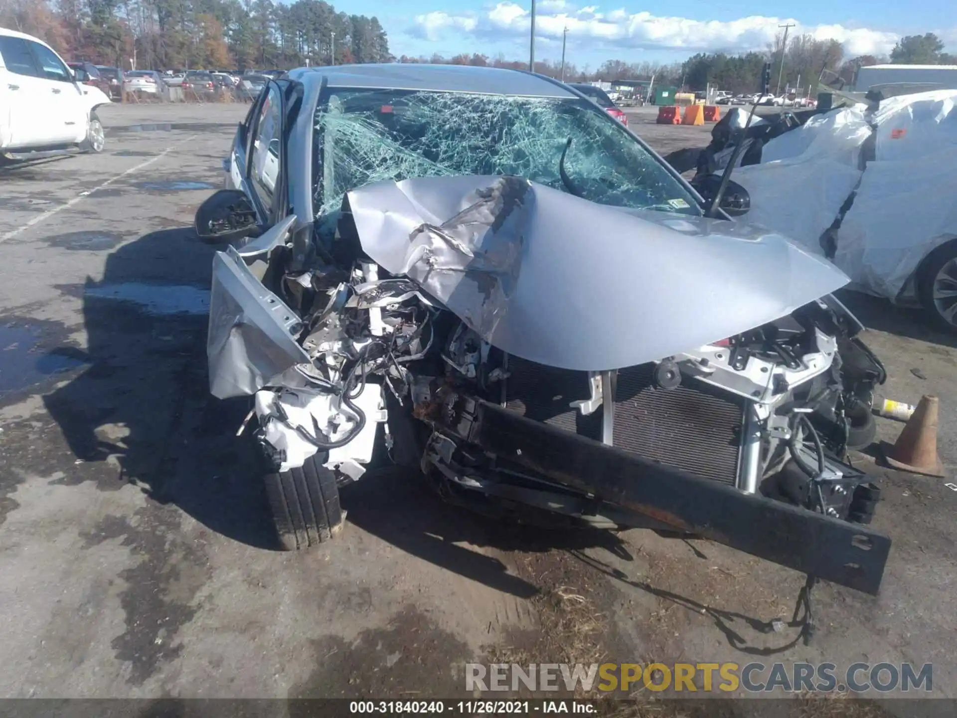 6 Photograph of a damaged car 2T1BURHE3KC214250 TOYOTA COROLLA 2019