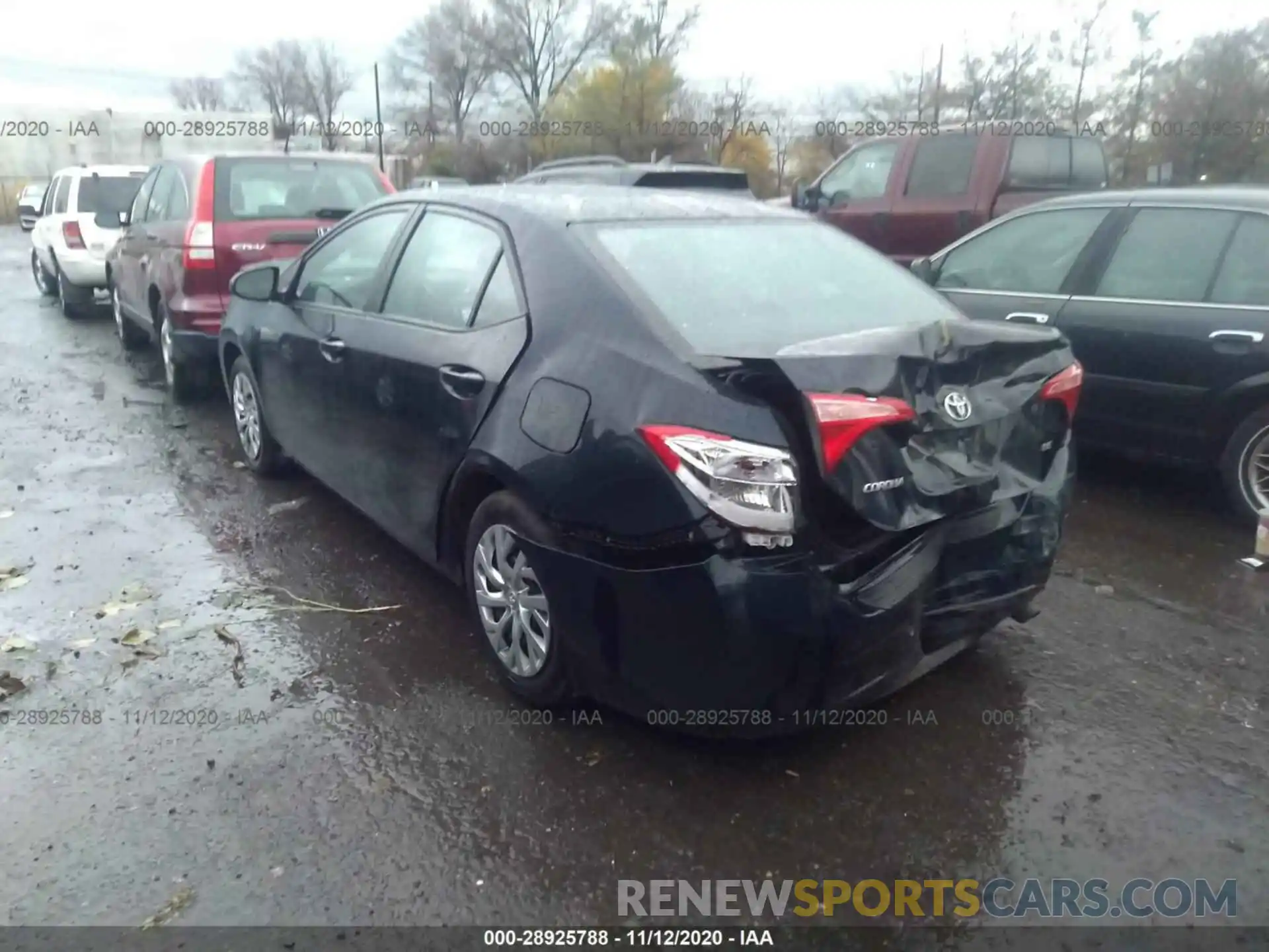 3 Photograph of a damaged car 2T1BURHE3KC214572 TOYOTA COROLLA 2019