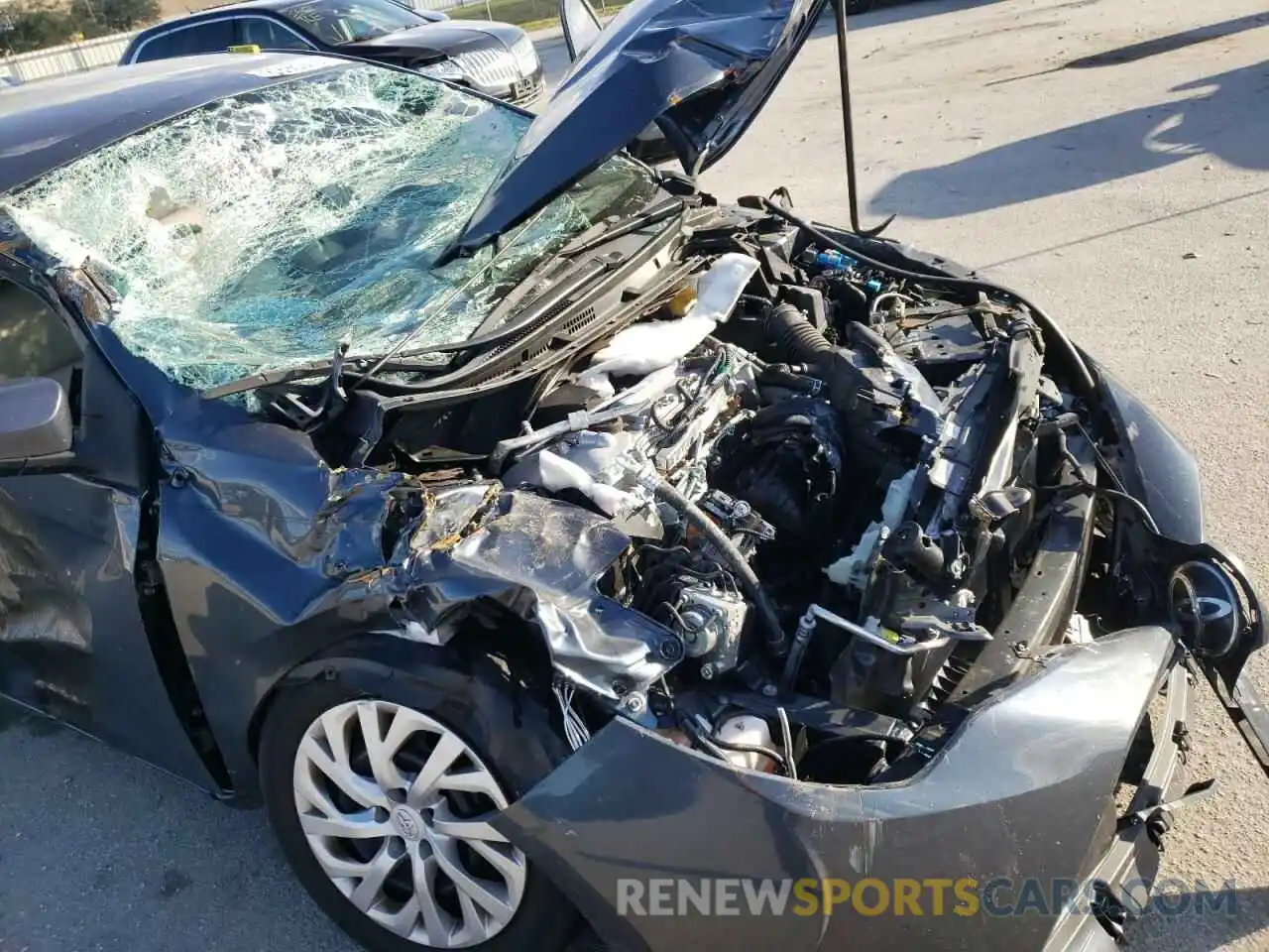 9 Photograph of a damaged car 2T1BURHE3KC214880 TOYOTA COROLLA 2019