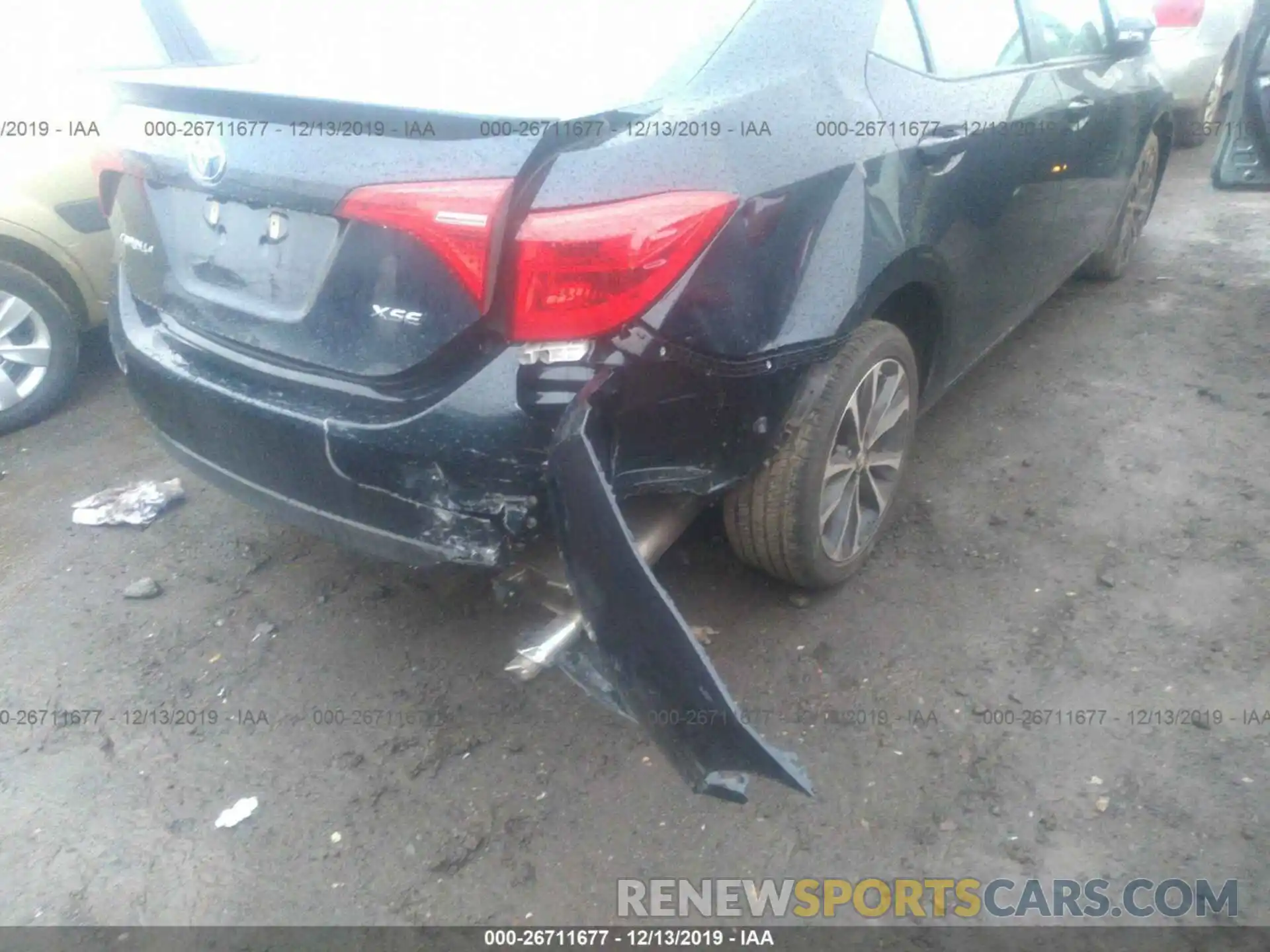 6 Photograph of a damaged car 2T1BURHE3KC214927 TOYOTA COROLLA 2019