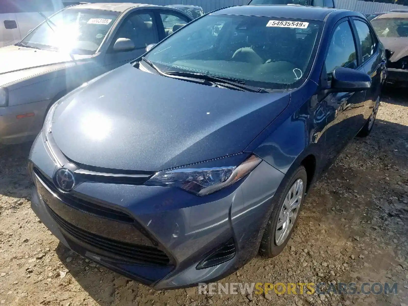 2 Photograph of a damaged car 2T1BURHE3KC214975 TOYOTA COROLLA 2019