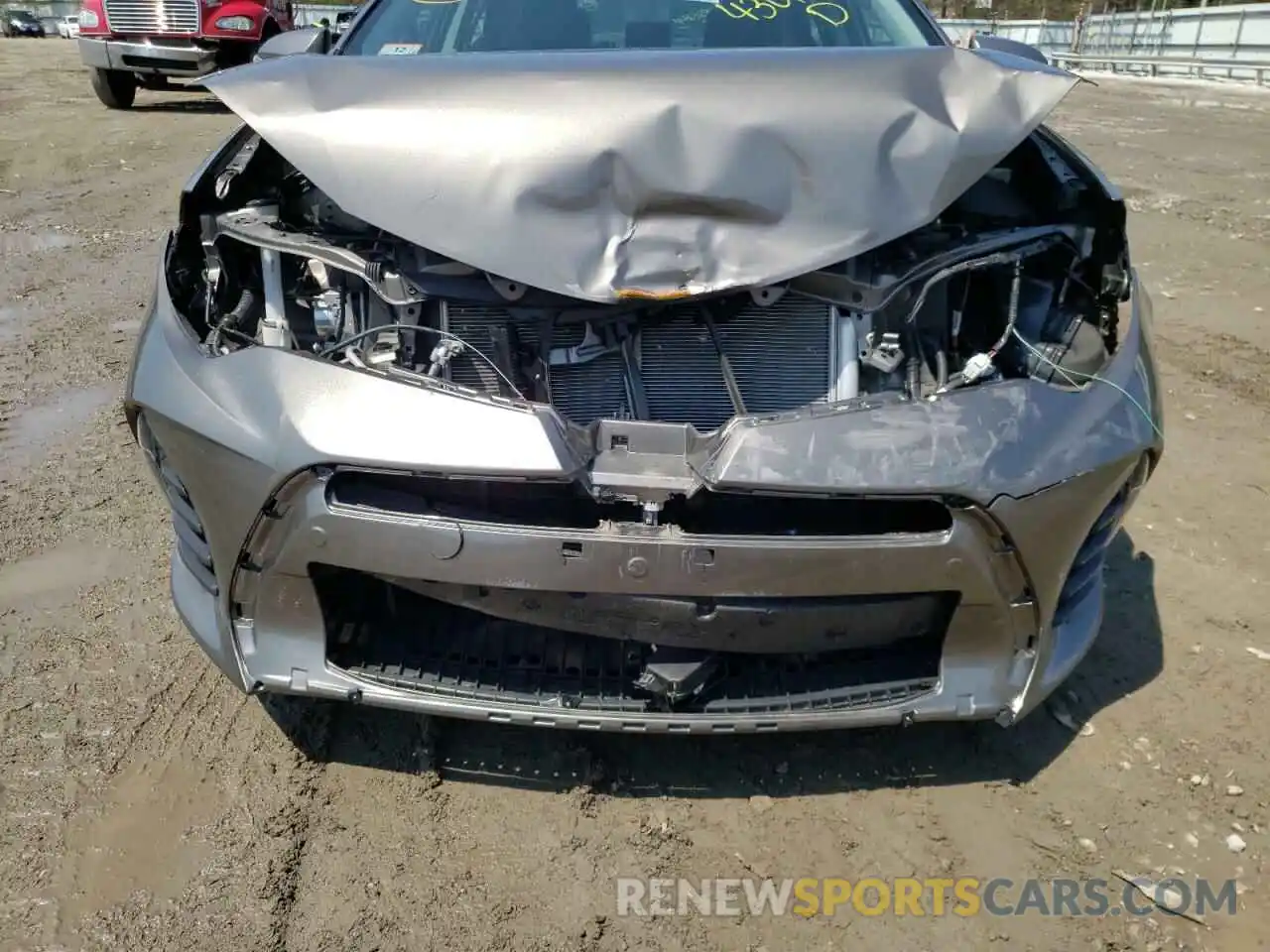 9 Photograph of a damaged car 2T1BURHE3KC215348 TOYOTA COROLLA 2019