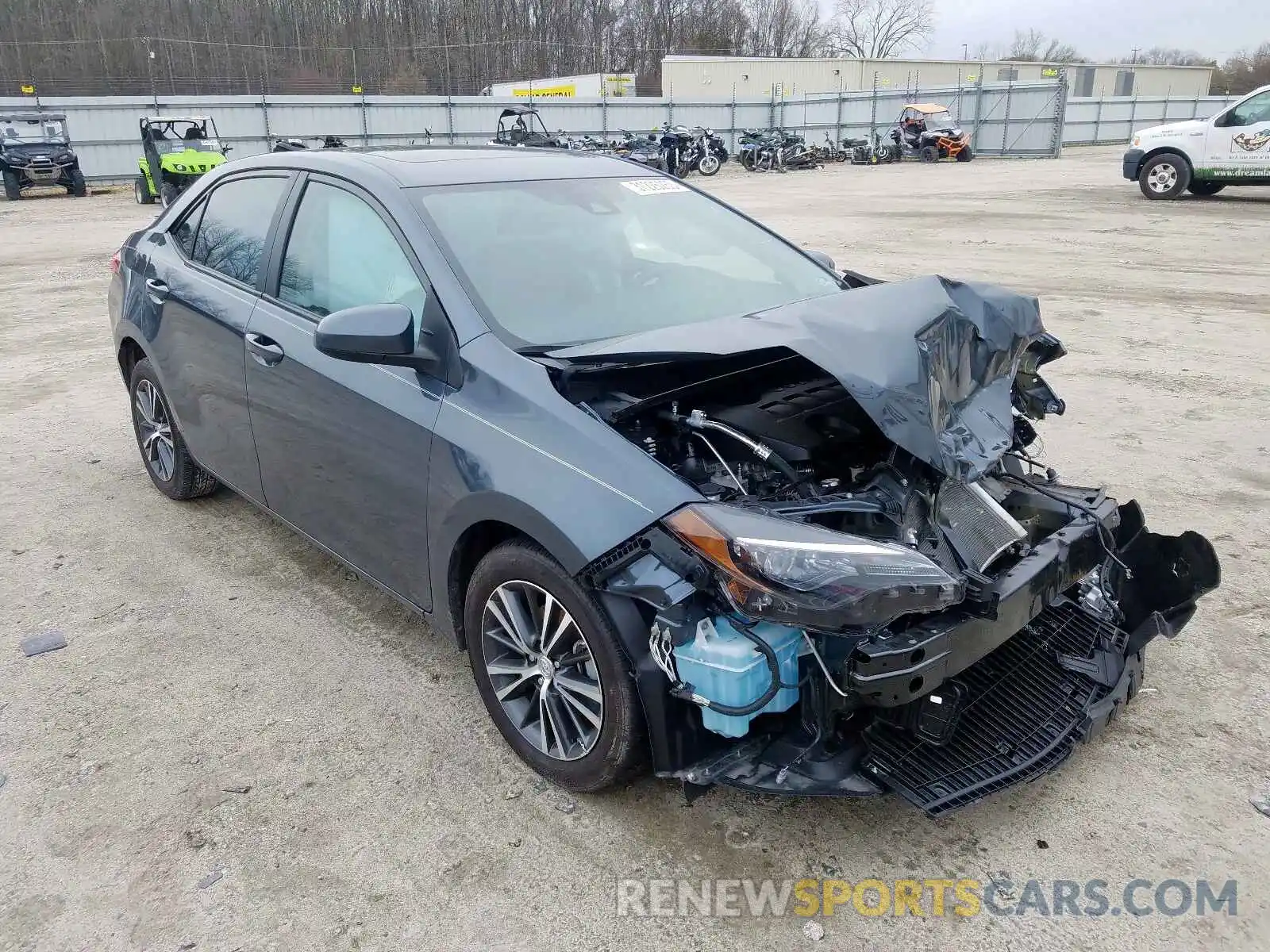 1 Photograph of a damaged car 2T1BURHE3KC215351 TOYOTA COROLLA 2019