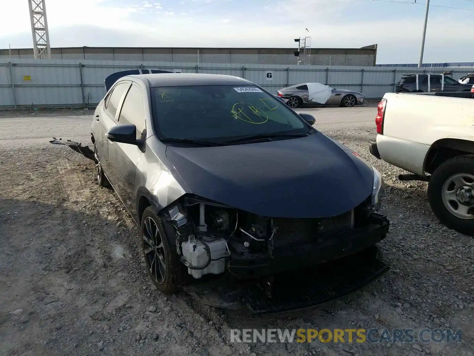 2 Photograph of a damaged car 2T1BURHE3KC215611 TOYOTA COROLLA 2019