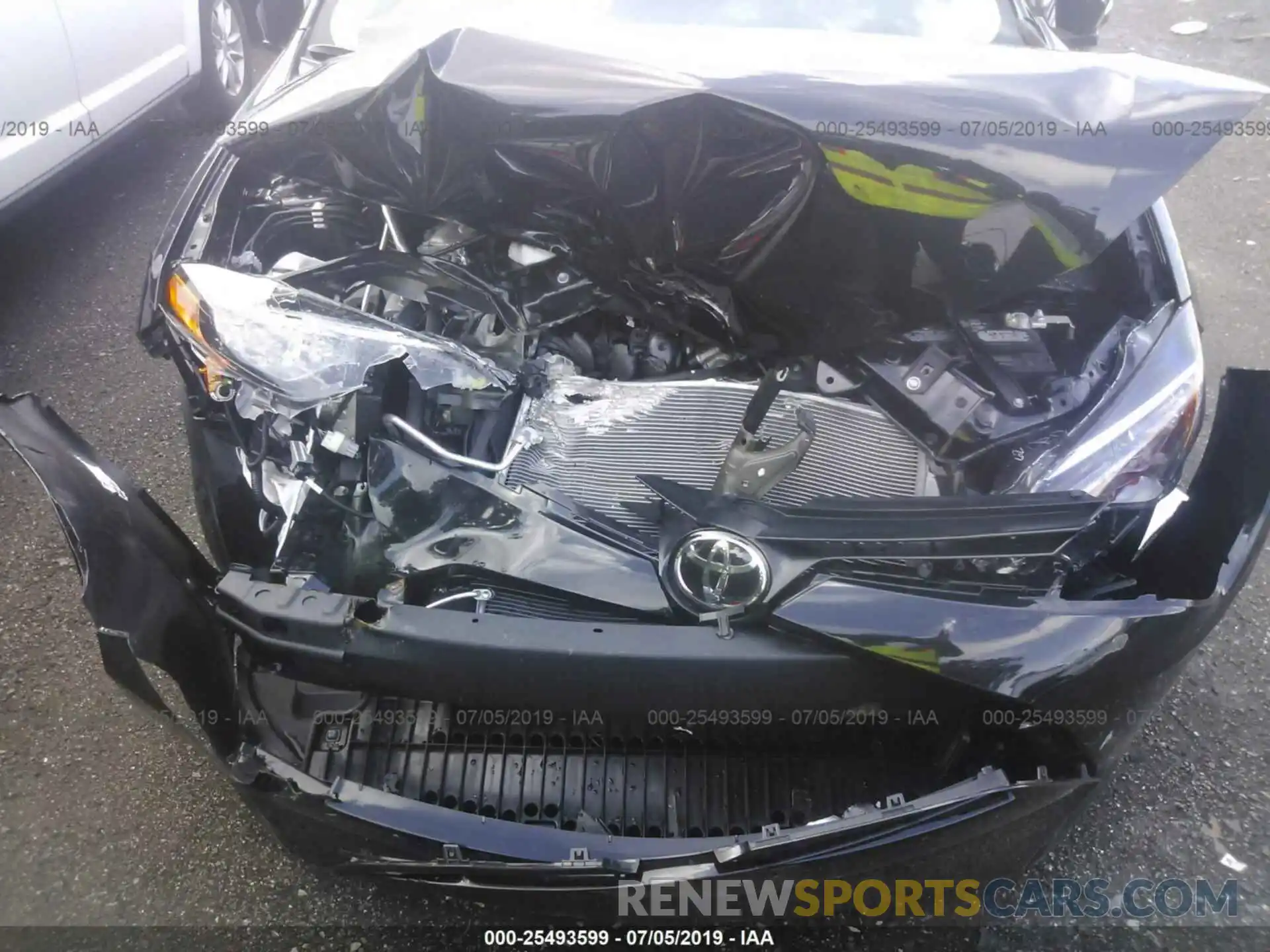 6 Photograph of a damaged car 2T1BURHE3KC216922 TOYOTA COROLLA 2019