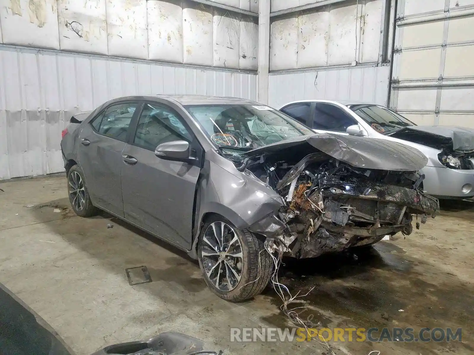 1 Фотография поврежденного автомобиля 2T1BURHE3KC217083 TOYOTA COROLLA 2019