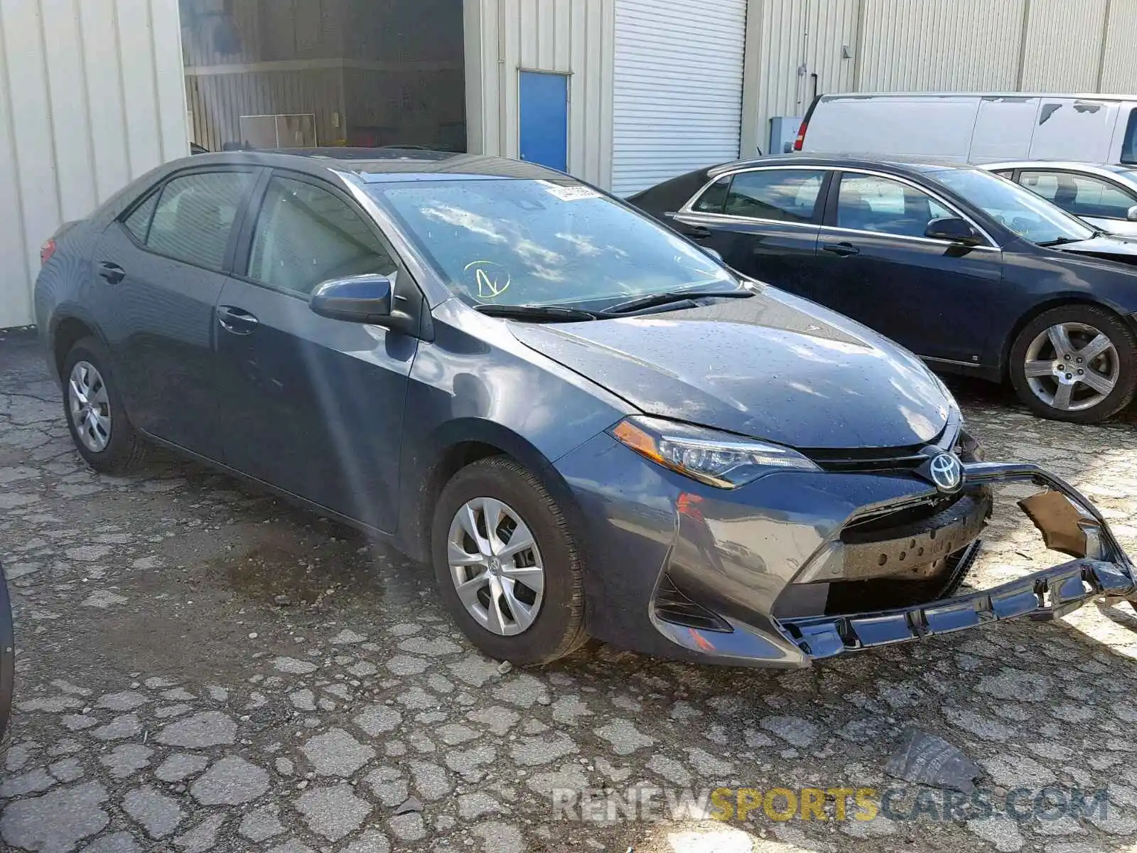 1 Photograph of a damaged car 2T1BURHE3KC217133 TOYOTA COROLLA 2019