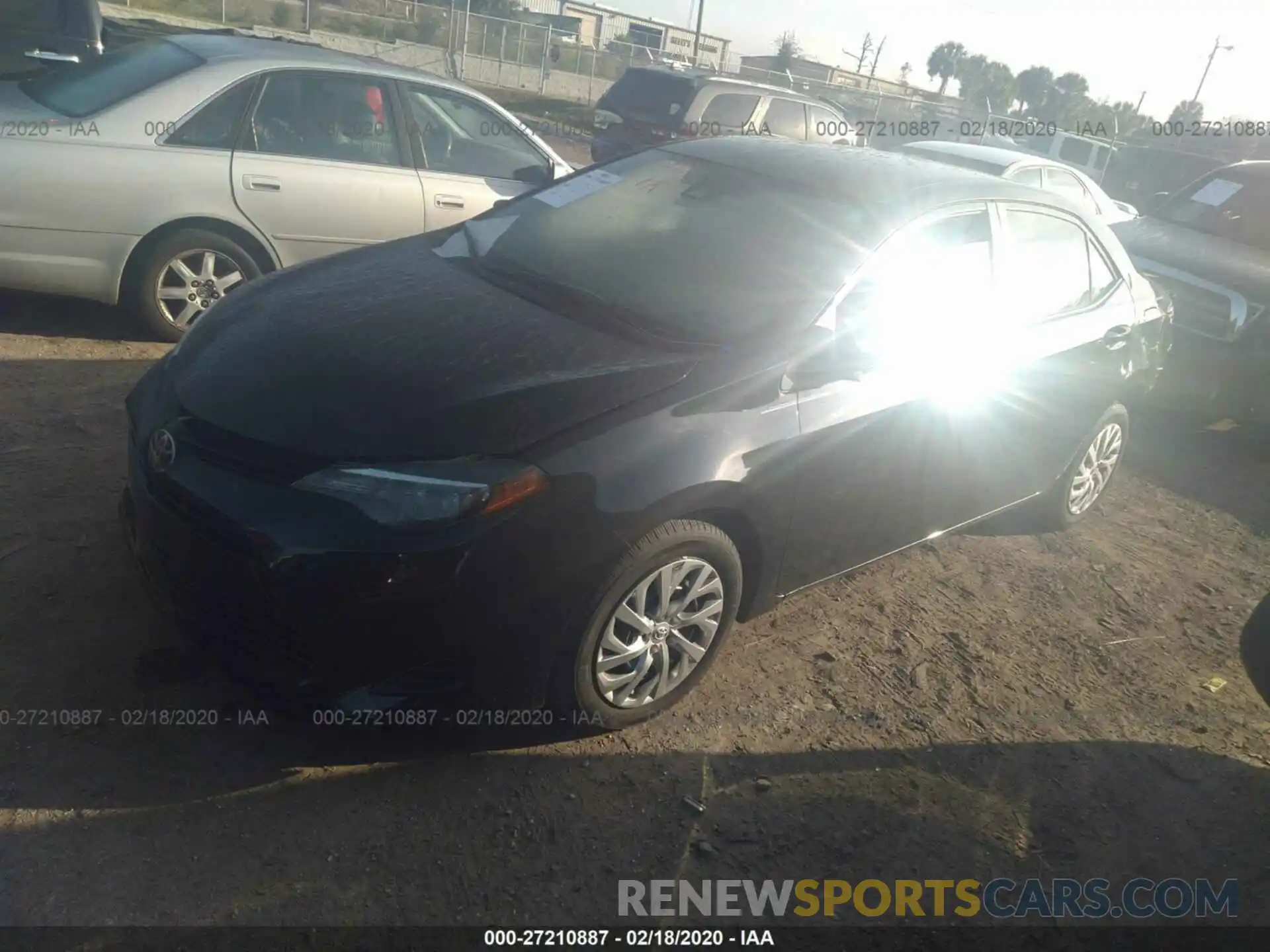 2 Photograph of a damaged car 2T1BURHE3KC217164 TOYOTA COROLLA 2019