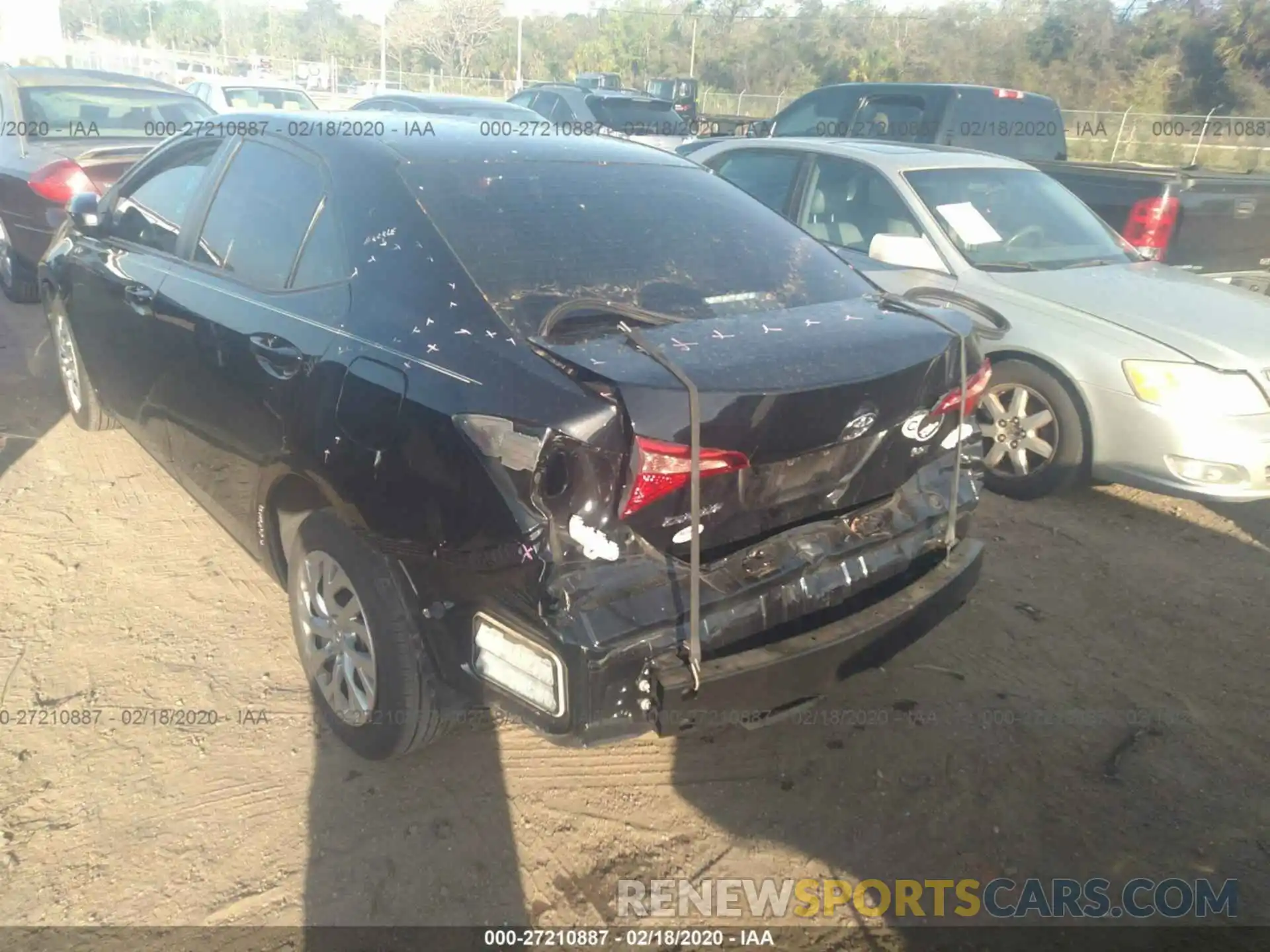 6 Photograph of a damaged car 2T1BURHE3KC217164 TOYOTA COROLLA 2019