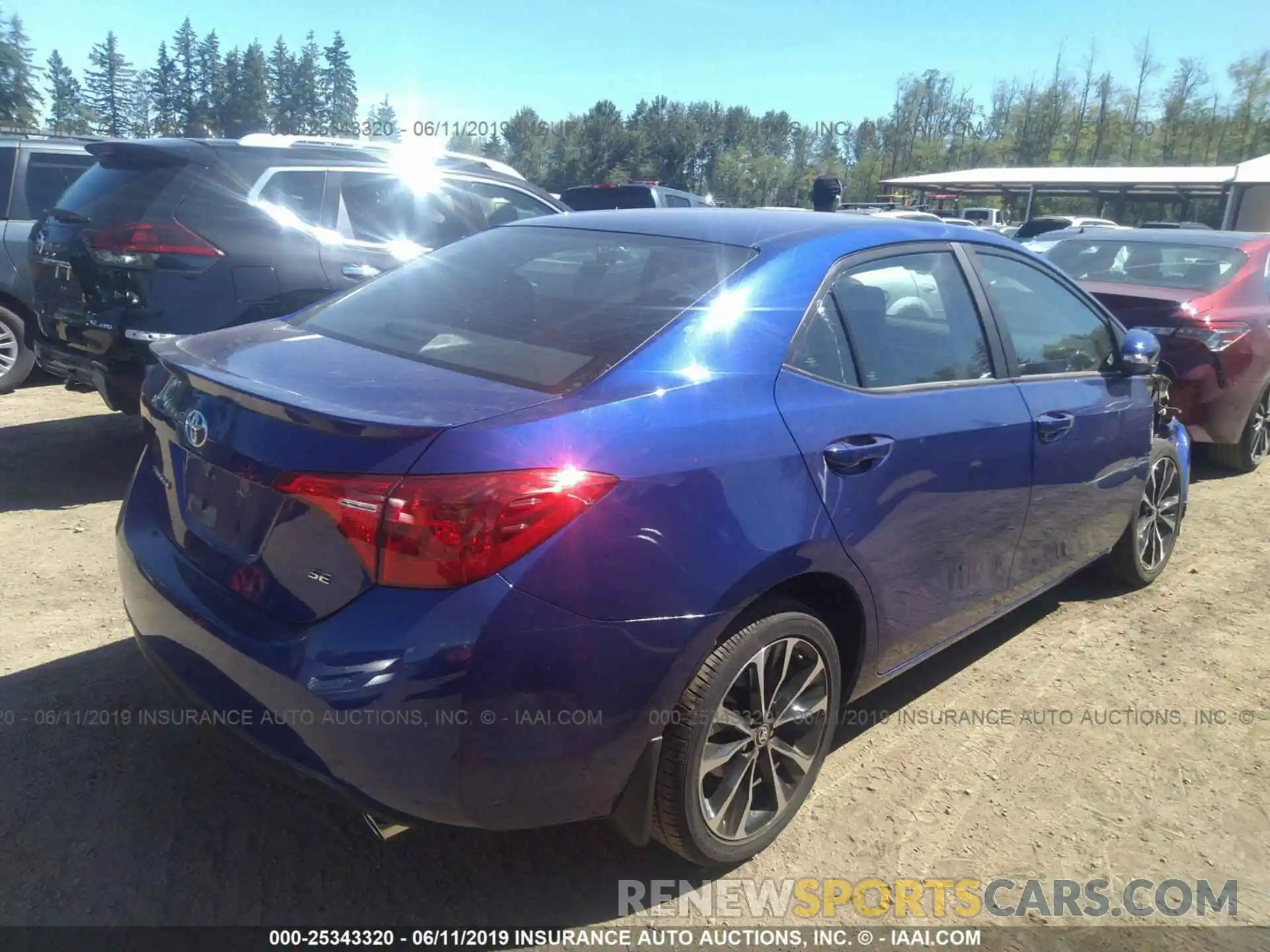 4 Photograph of a damaged car 2T1BURHE3KC218038 TOYOTA COROLLA 2019