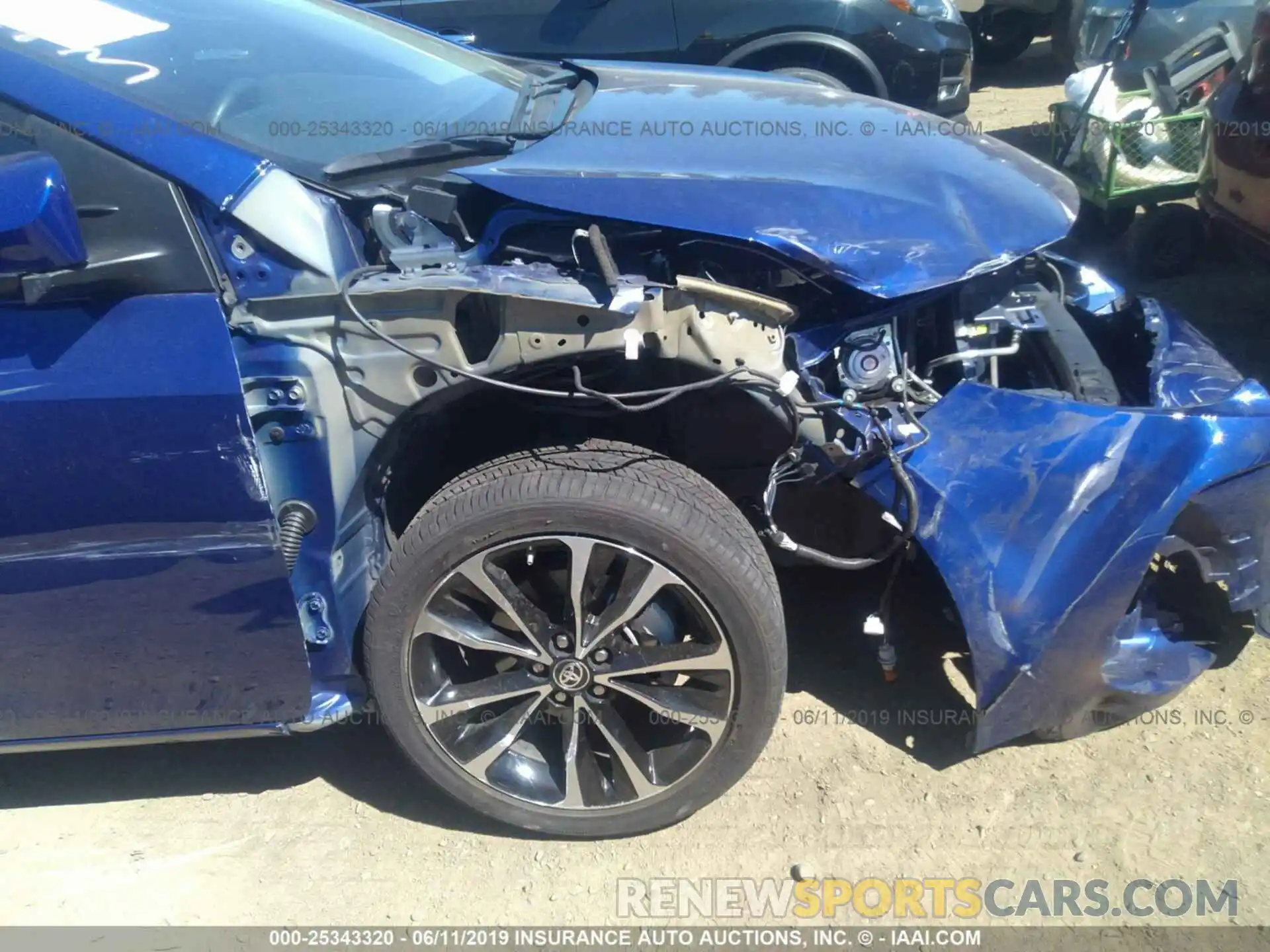 6 Photograph of a damaged car 2T1BURHE3KC218038 TOYOTA COROLLA 2019