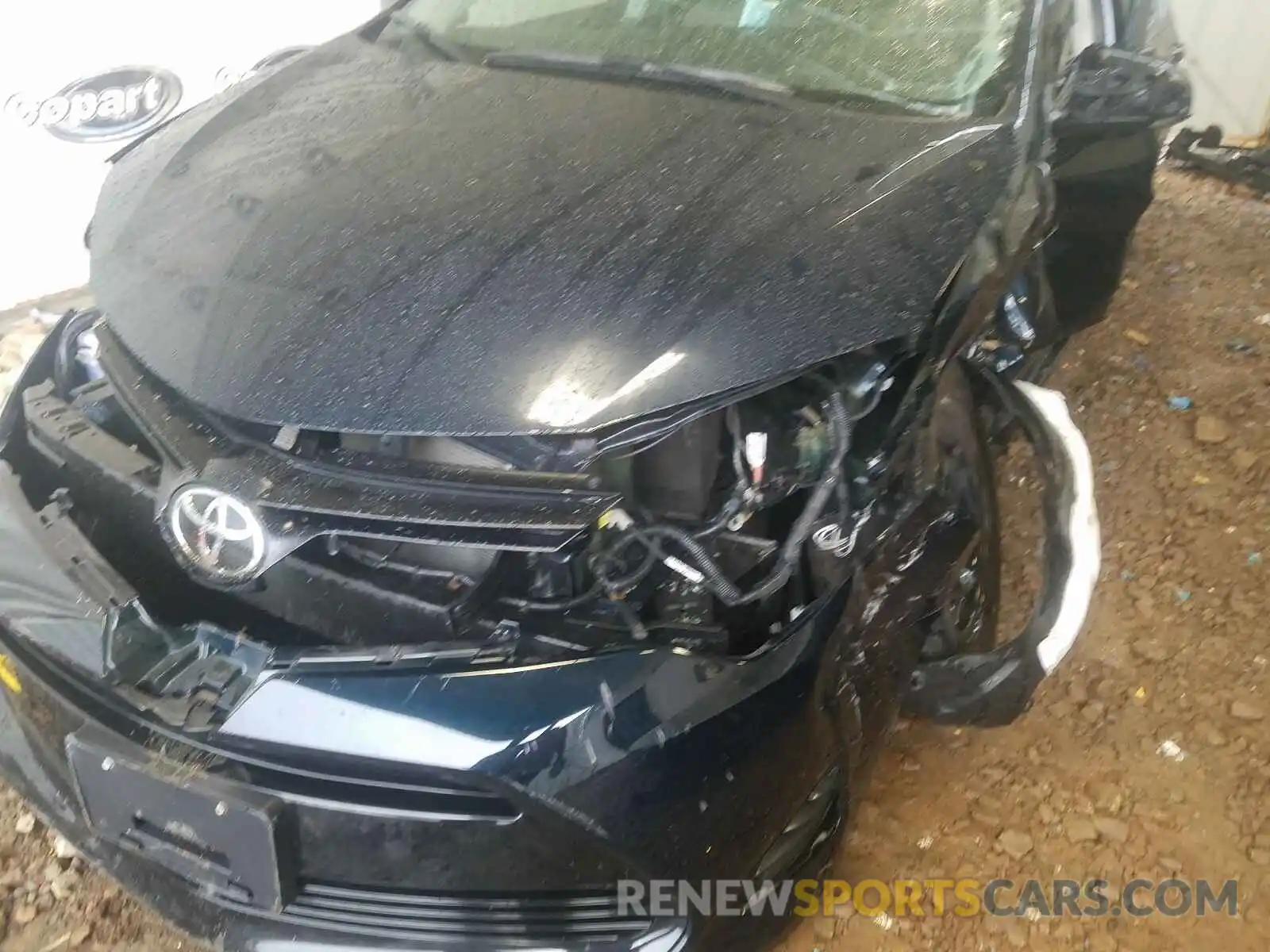 9 Photograph of a damaged car 2T1BURHE3KC218430 TOYOTA COROLLA 2019