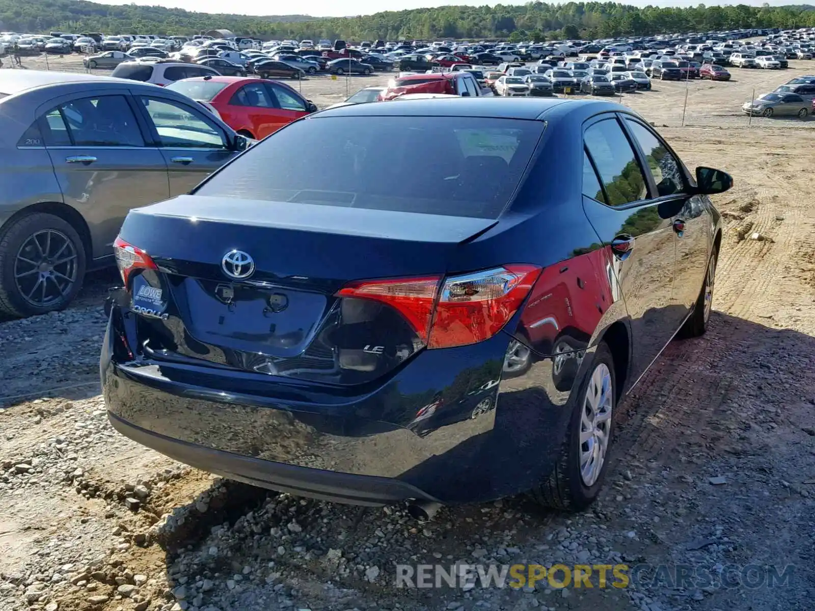 4 Photograph of a damaged car 2T1BURHE3KC218461 TOYOTA COROLLA 2019