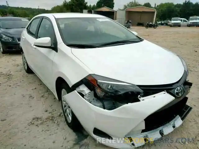 1 Photograph of a damaged car 2T1BURHE3KC218959 TOYOTA COROLLA 2019