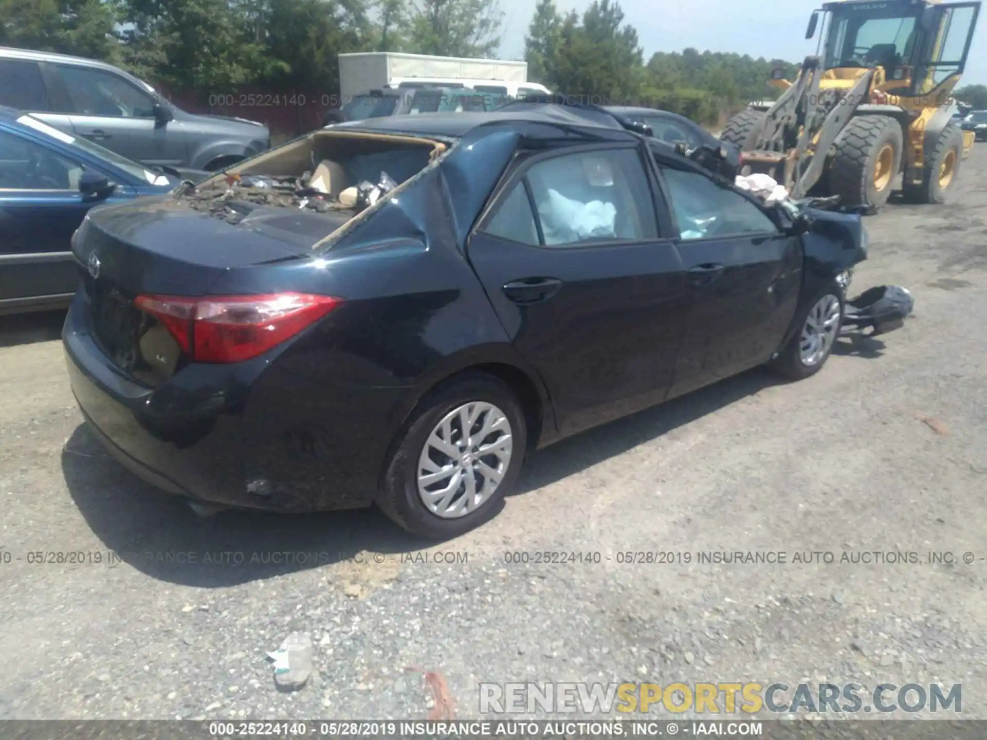 4 Photograph of a damaged car 2T1BURHE3KC218993 TOYOTA COROLLA 2019