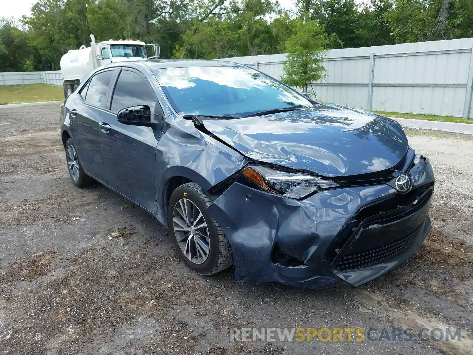 1 Photograph of a damaged car 2T1BURHE3KC219576 TOYOTA COROLLA 2019