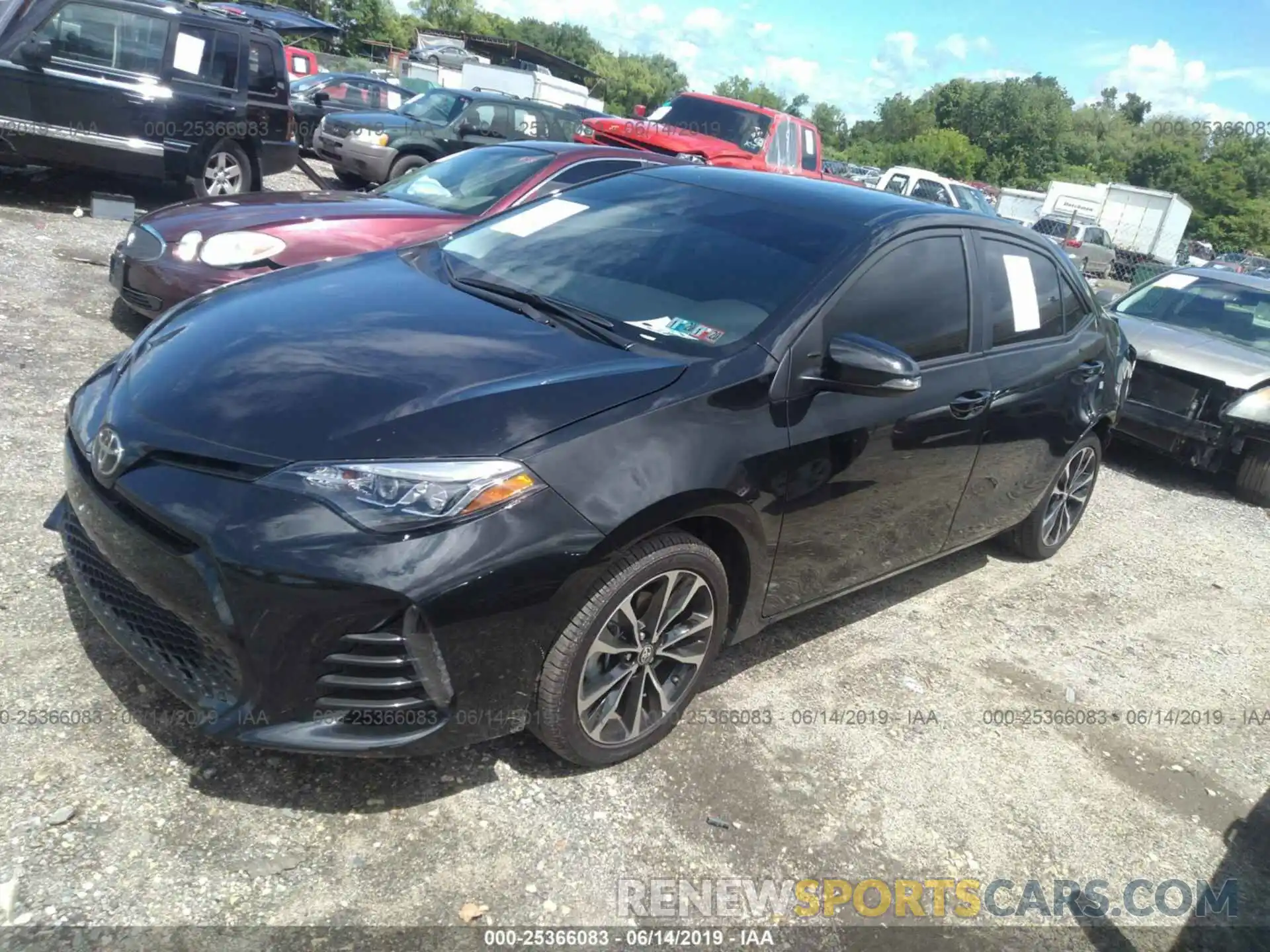 2 Photograph of a damaged car 2T1BURHE3KC219982 TOYOTA COROLLA 2019