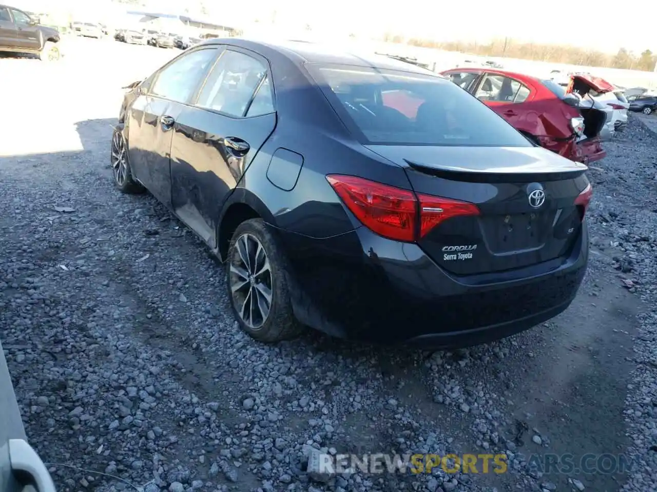 3 Photograph of a damaged car 2T1BURHE3KC220078 TOYOTA COROLLA 2019