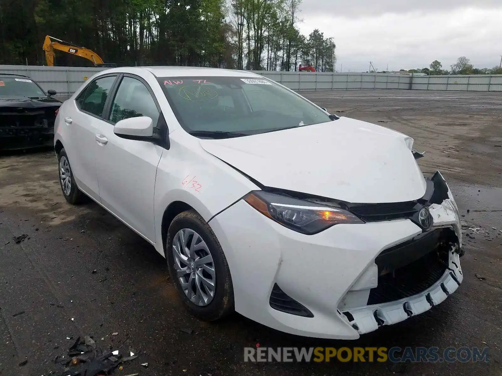 1 Photograph of a damaged car 2T1BURHE3KC220601 TOYOTA COROLLA 2019