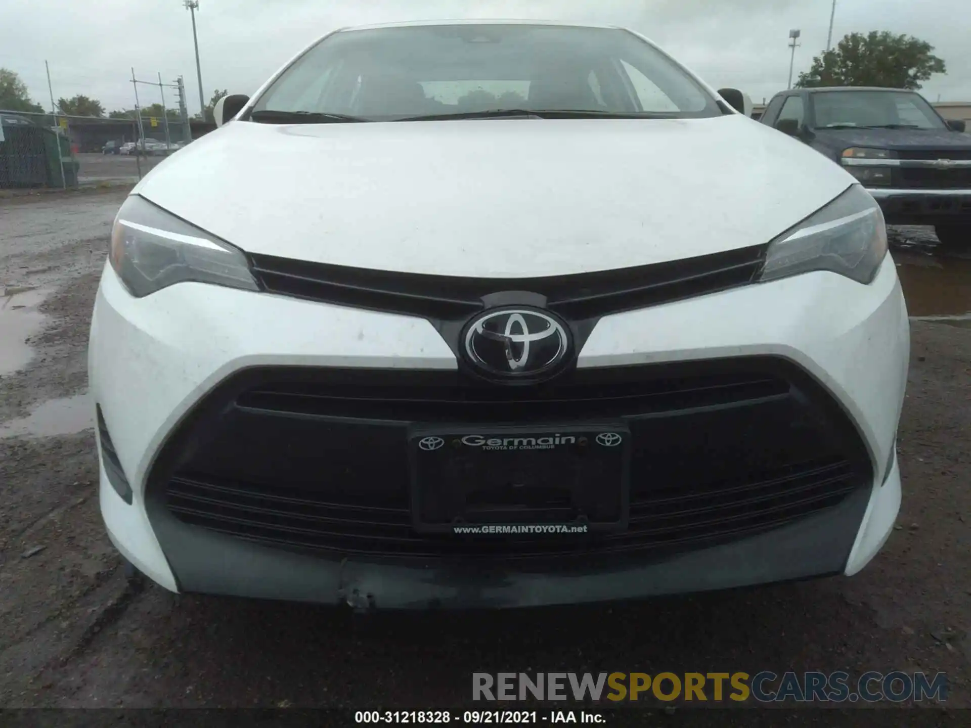 6 Photograph of a damaged car 2T1BURHE3KC220761 TOYOTA COROLLA 2019