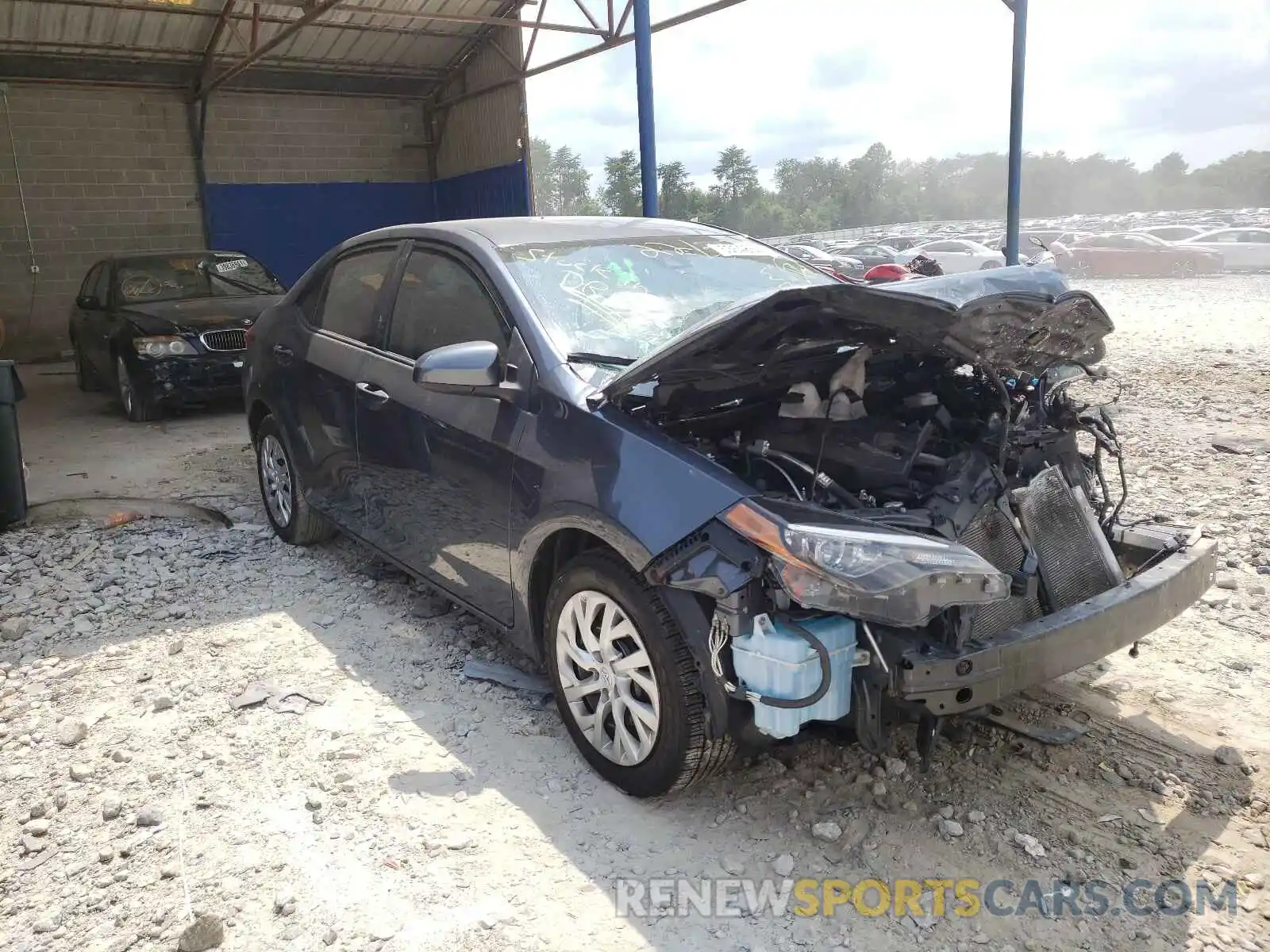 1 Photograph of a damaged car 2T1BURHE3KC221313 TOYOTA COROLLA 2019