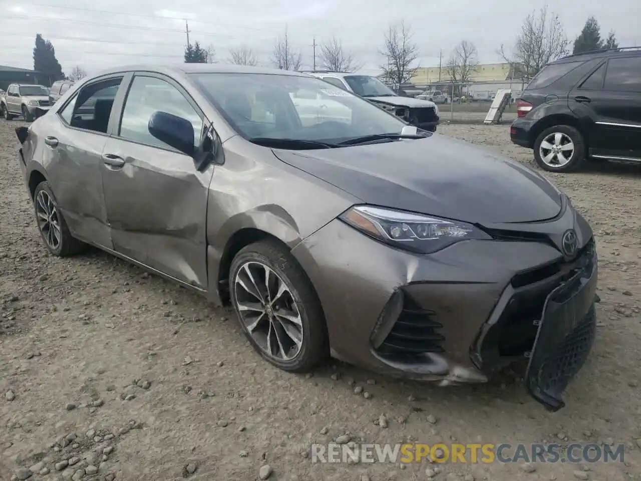 1 Photograph of a damaged car 2T1BURHE3KC221523 TOYOTA COROLLA 2019