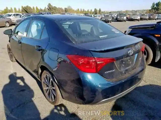 3 Photograph of a damaged car 2T1BURHE3KC221652 TOYOTA COROLLA 2019