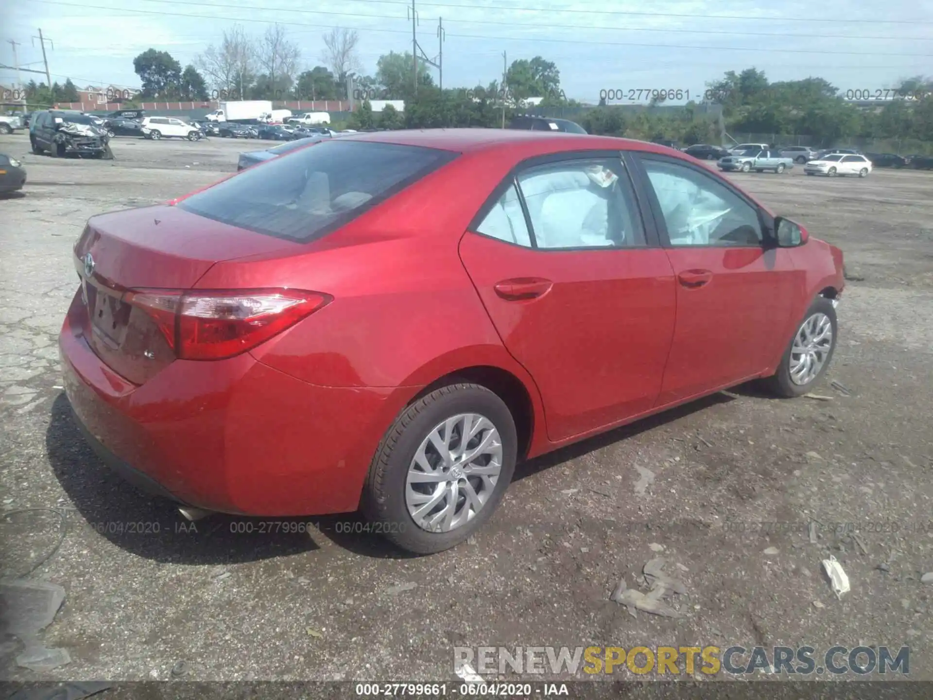 4 Photograph of a damaged car 2T1BURHE3KC221912 TOYOTA COROLLA 2019