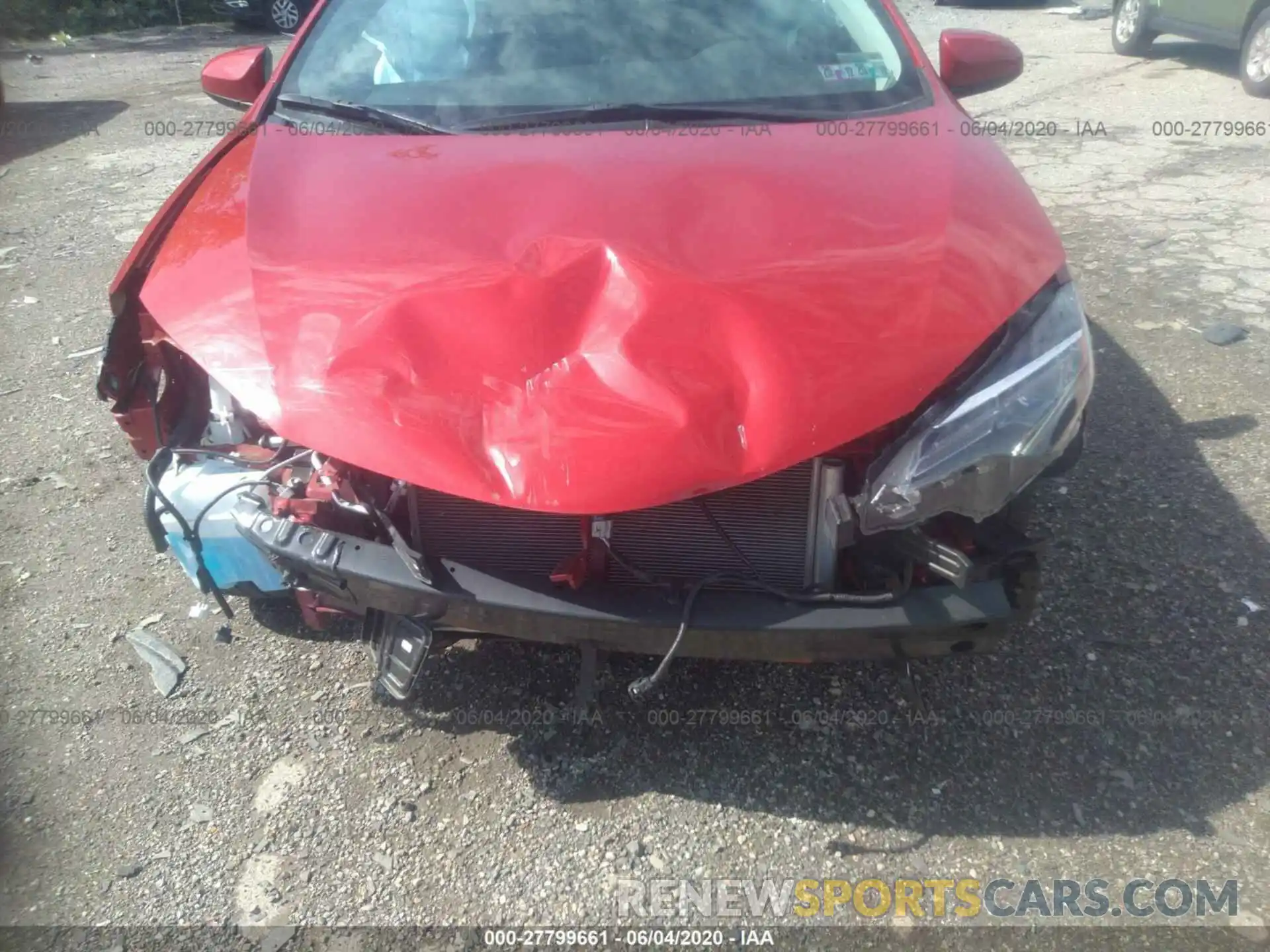 6 Photograph of a damaged car 2T1BURHE3KC221912 TOYOTA COROLLA 2019