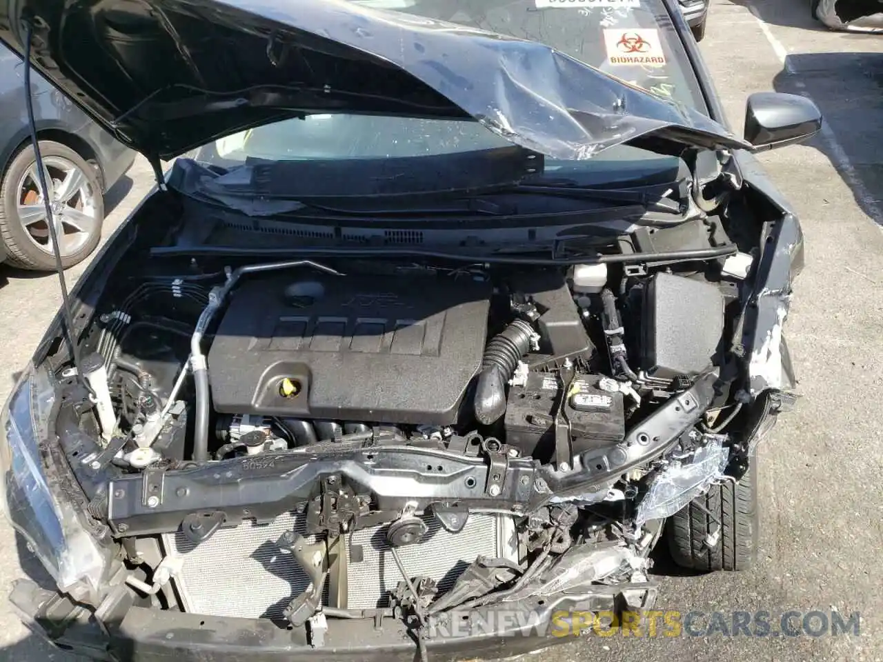 7 Фотография поврежденного автомобиля 2T1BURHE3KC222364 TOYOTA COROLLA 2019