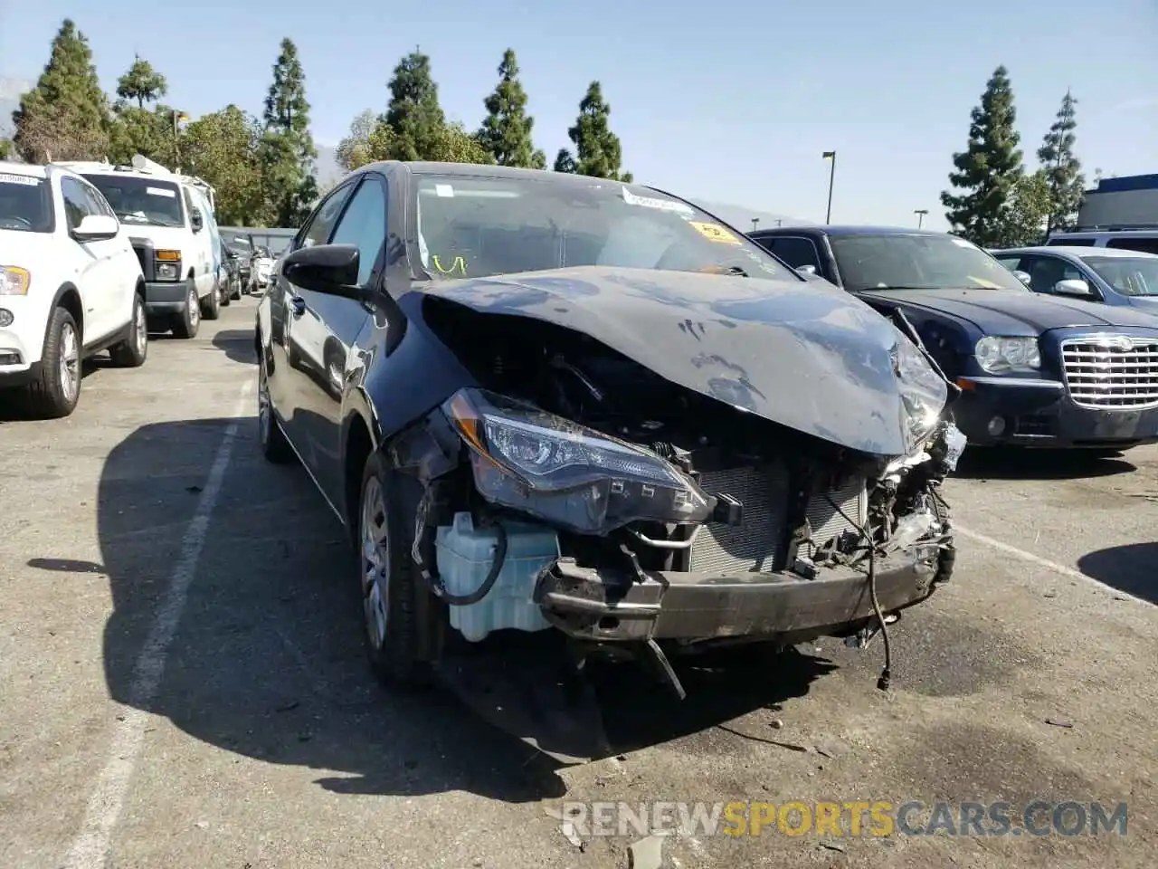 9 Photograph of a damaged car 2T1BURHE3KC222364 TOYOTA COROLLA 2019