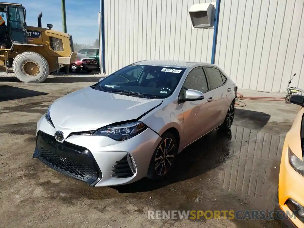 2 Photograph of a damaged car 2T1BURHE3KC222753 TOYOTA COROLLA 2019