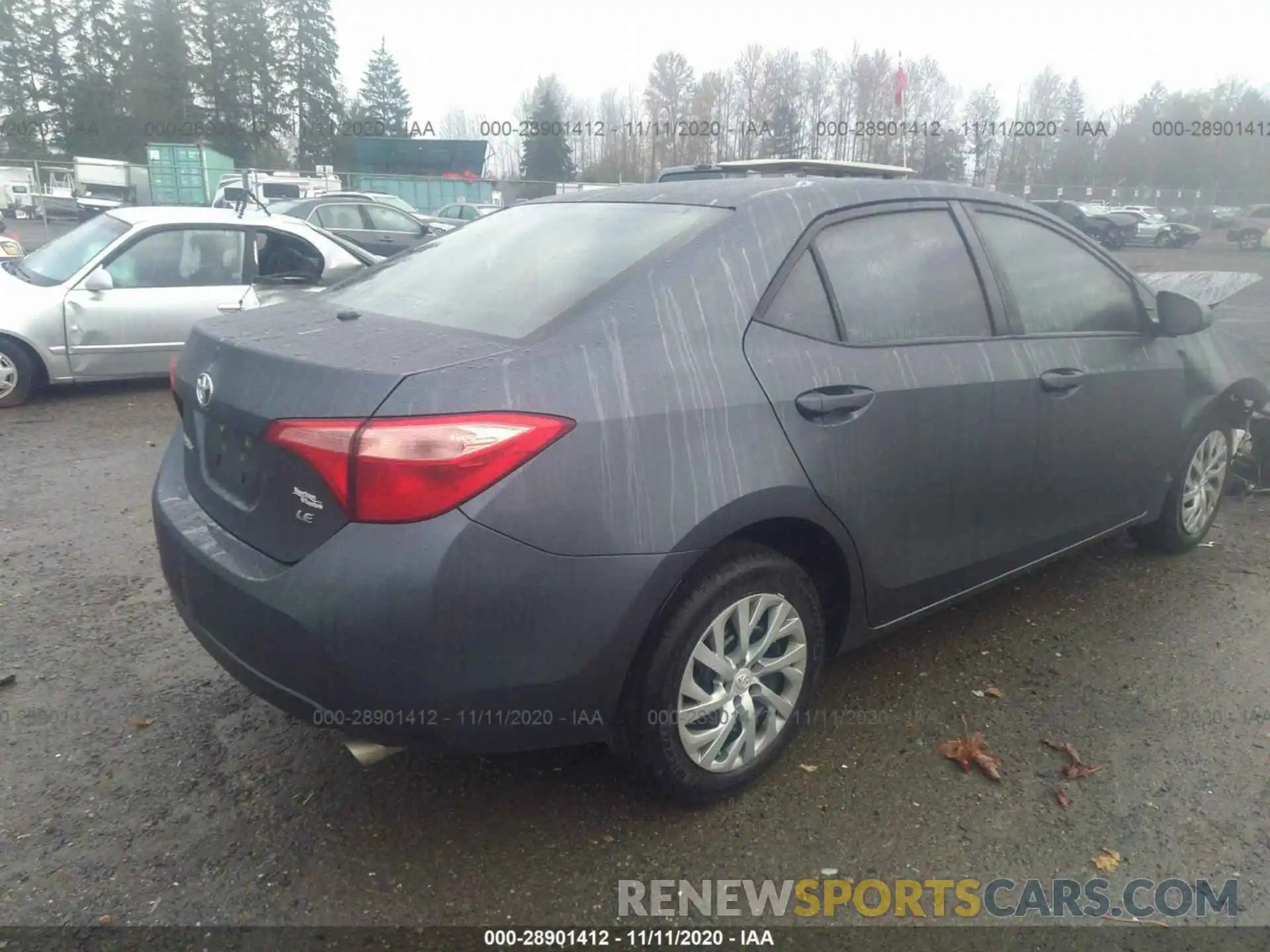 4 Photograph of a damaged car 2T1BURHE3KC223580 TOYOTA COROLLA 2019