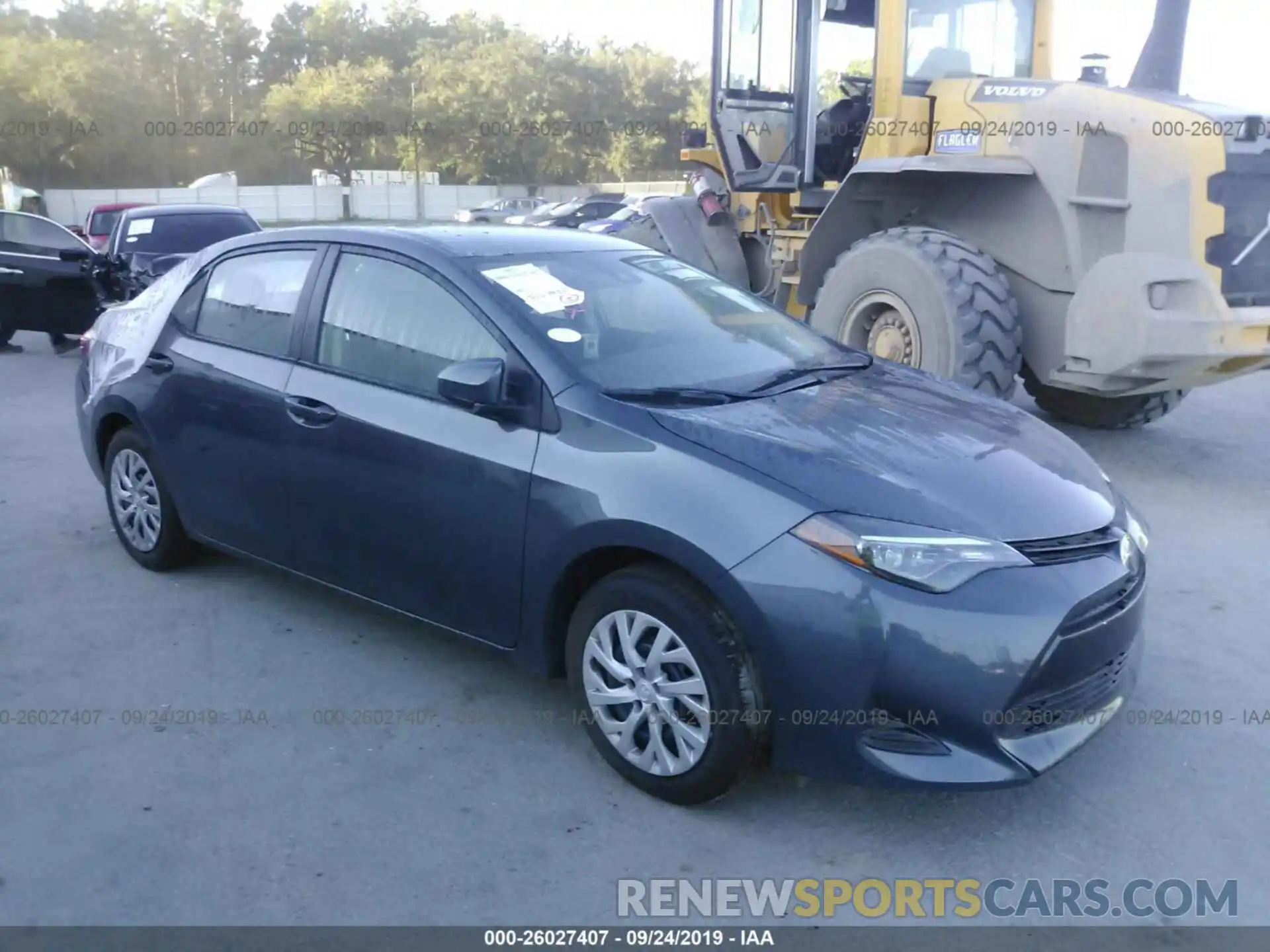 1 Photograph of a damaged car 2T1BURHE3KC223627 TOYOTA COROLLA 2019